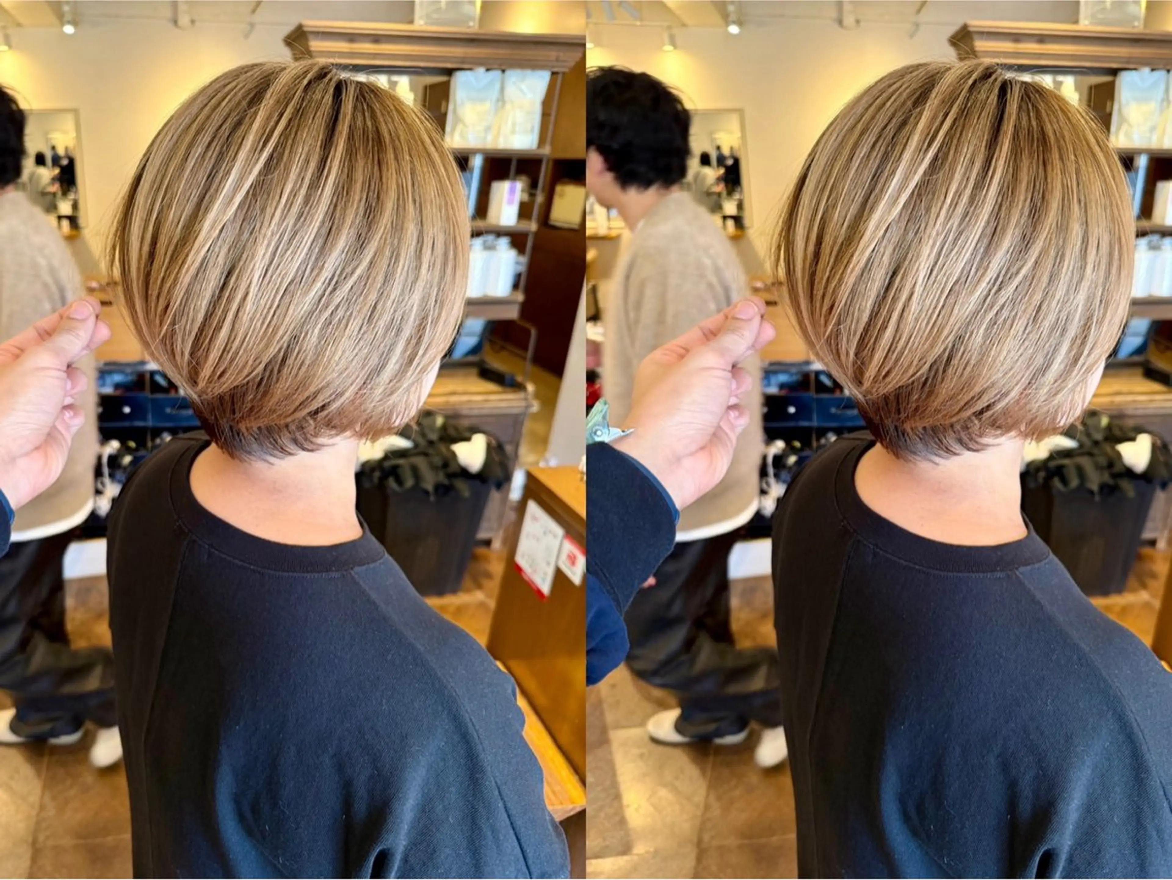 ショート 田中 雅のヘアスタイル