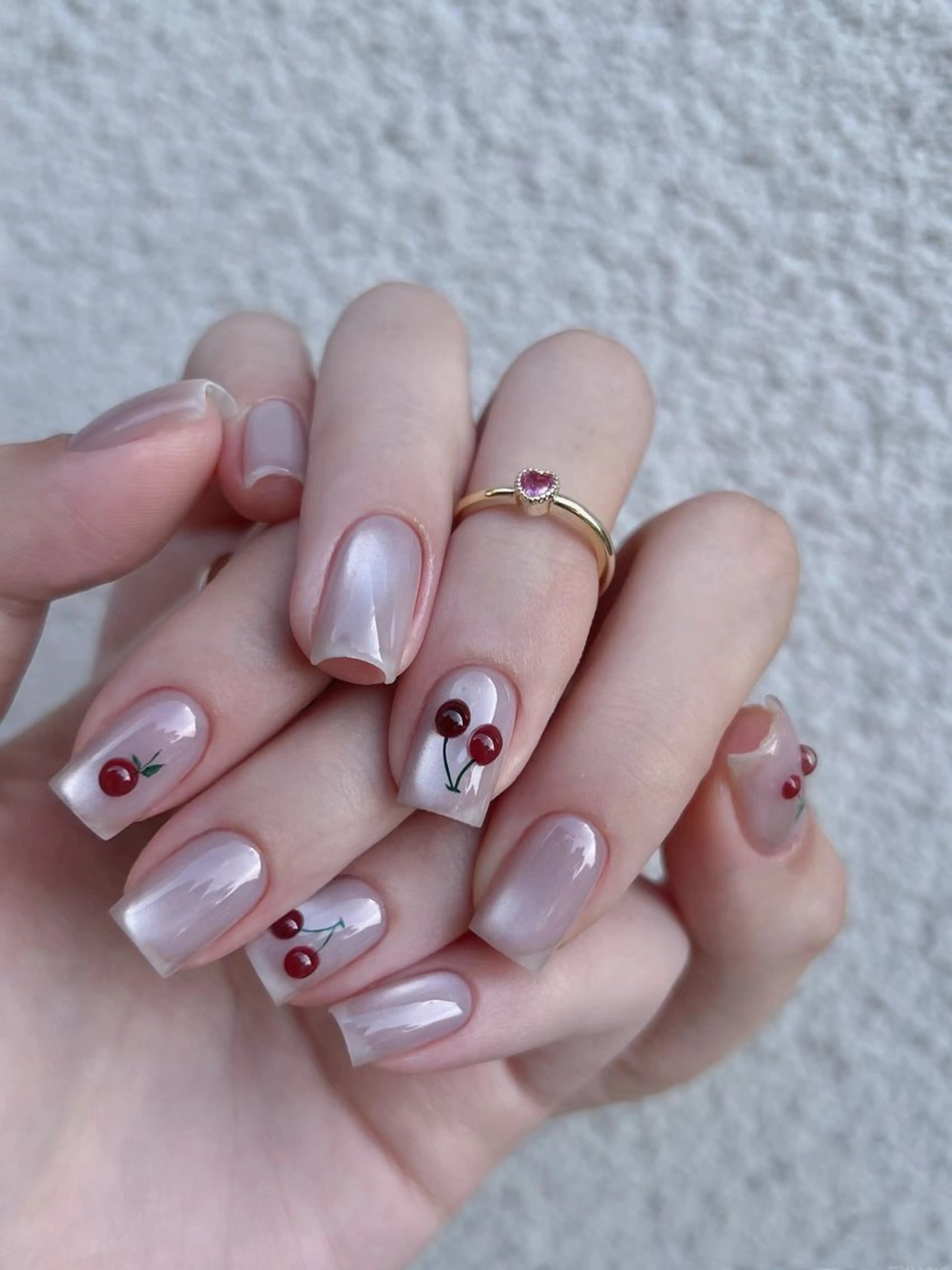 ネイル マグネットネイル シンプルネイル BabyYouMi nailのネイルデザイン