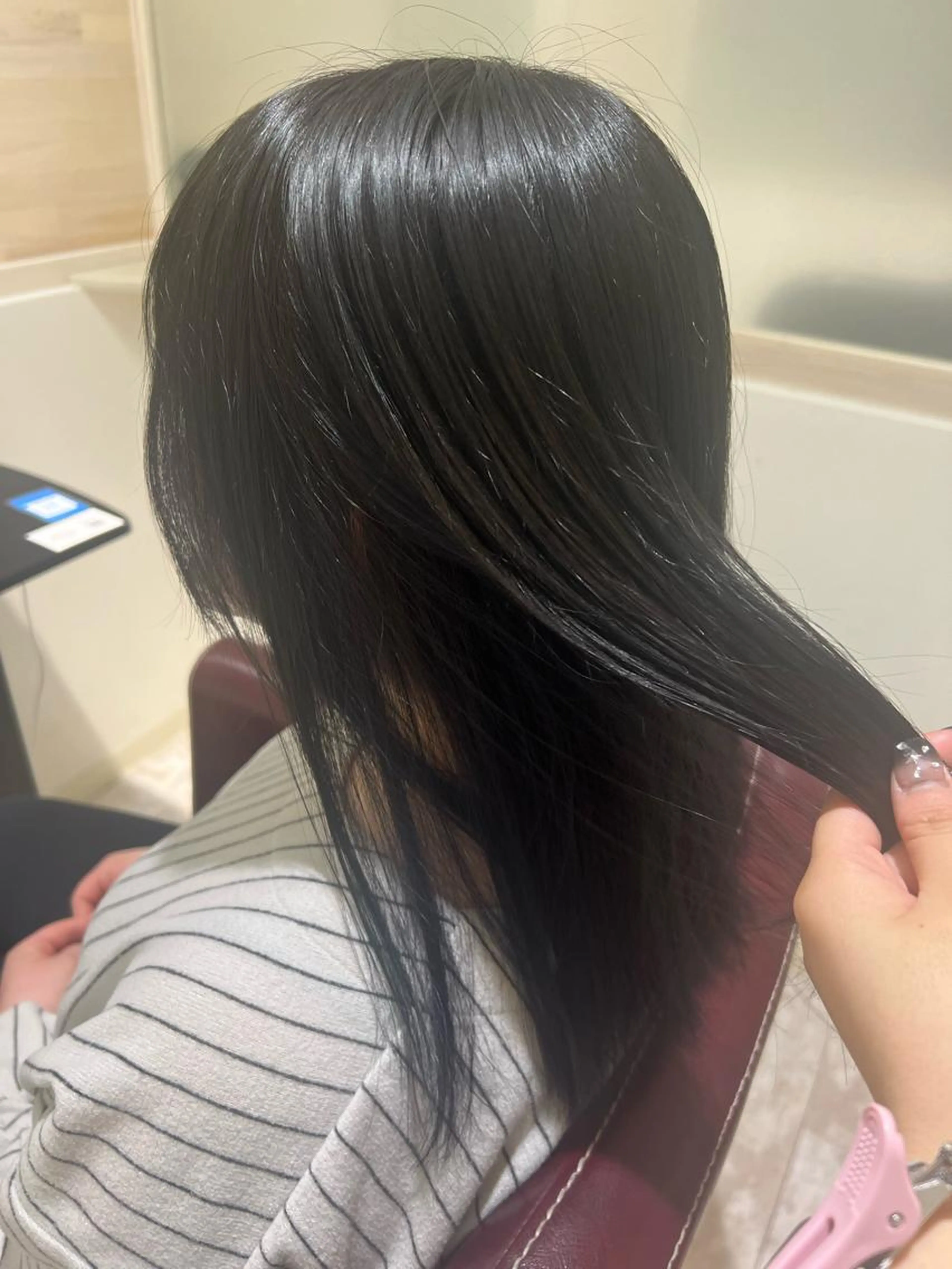 TOKIO無料🫧✨ツヤサラ縮毛矯正+髪質改善カラー🥣🫧の写真