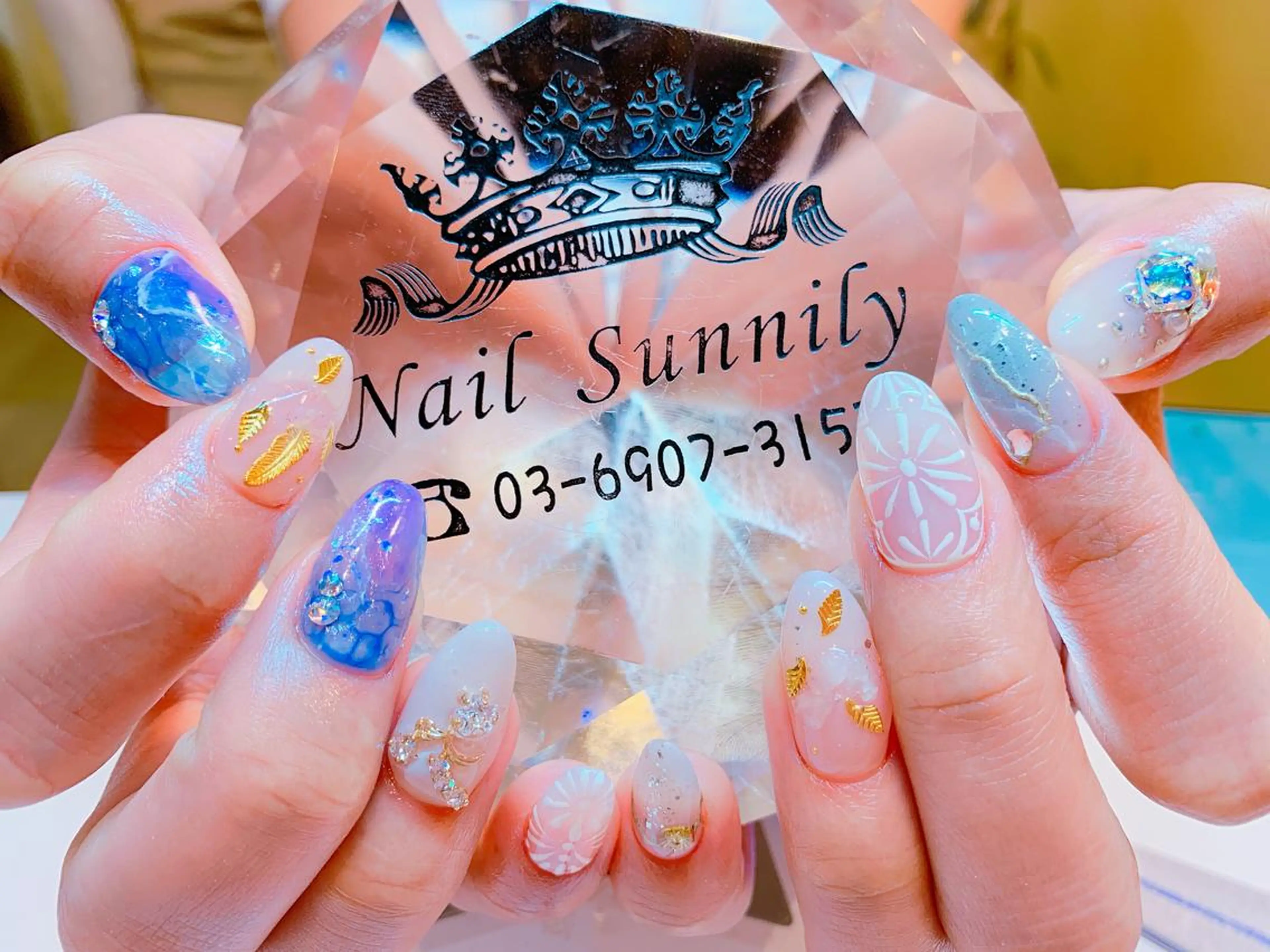 ネイル 長さだし専門店 M2　rikaのネイルデザイン