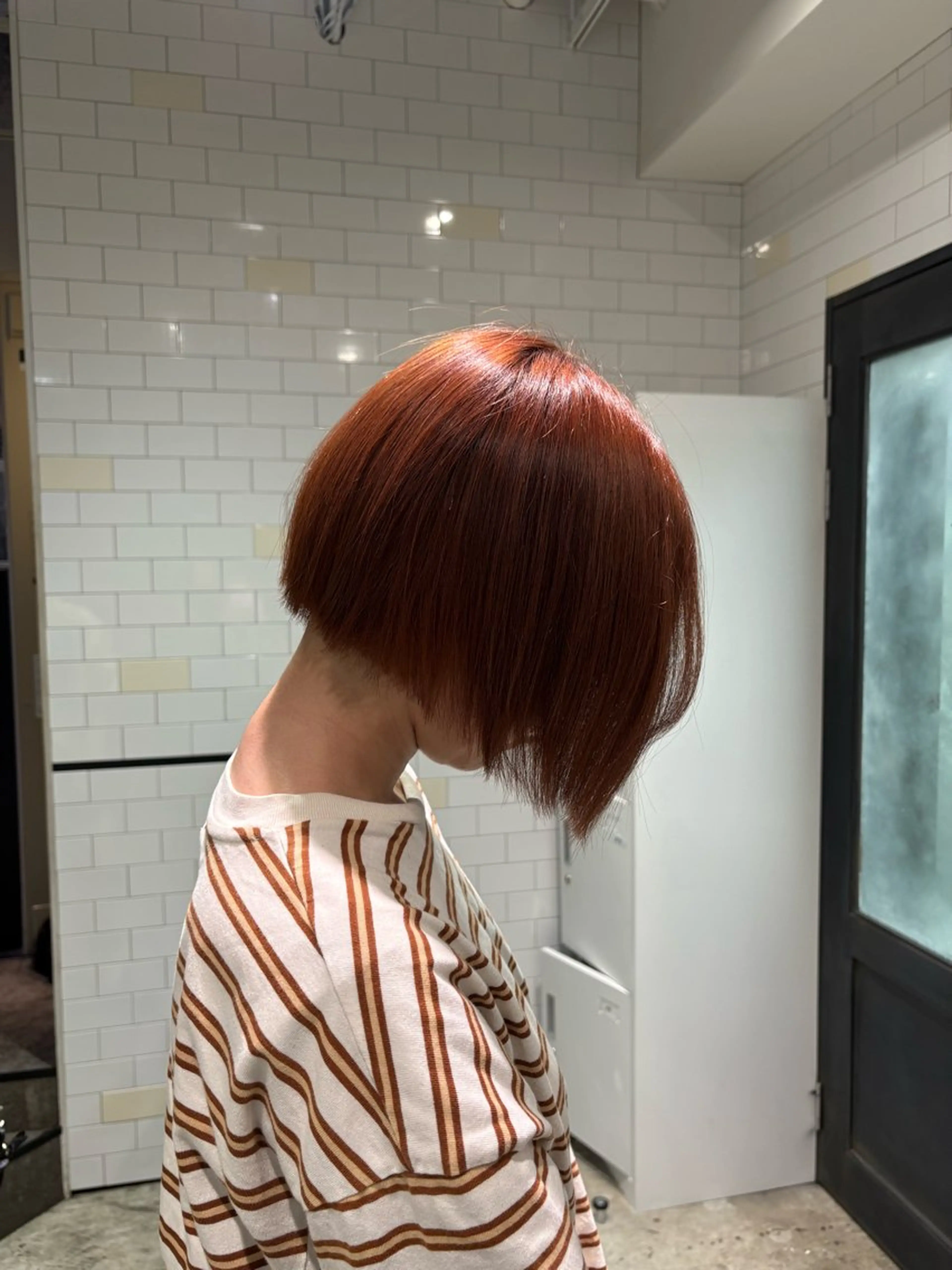 【限定】ブリーチリタッチ＋オンカラー＋3stepトリートメントの写真