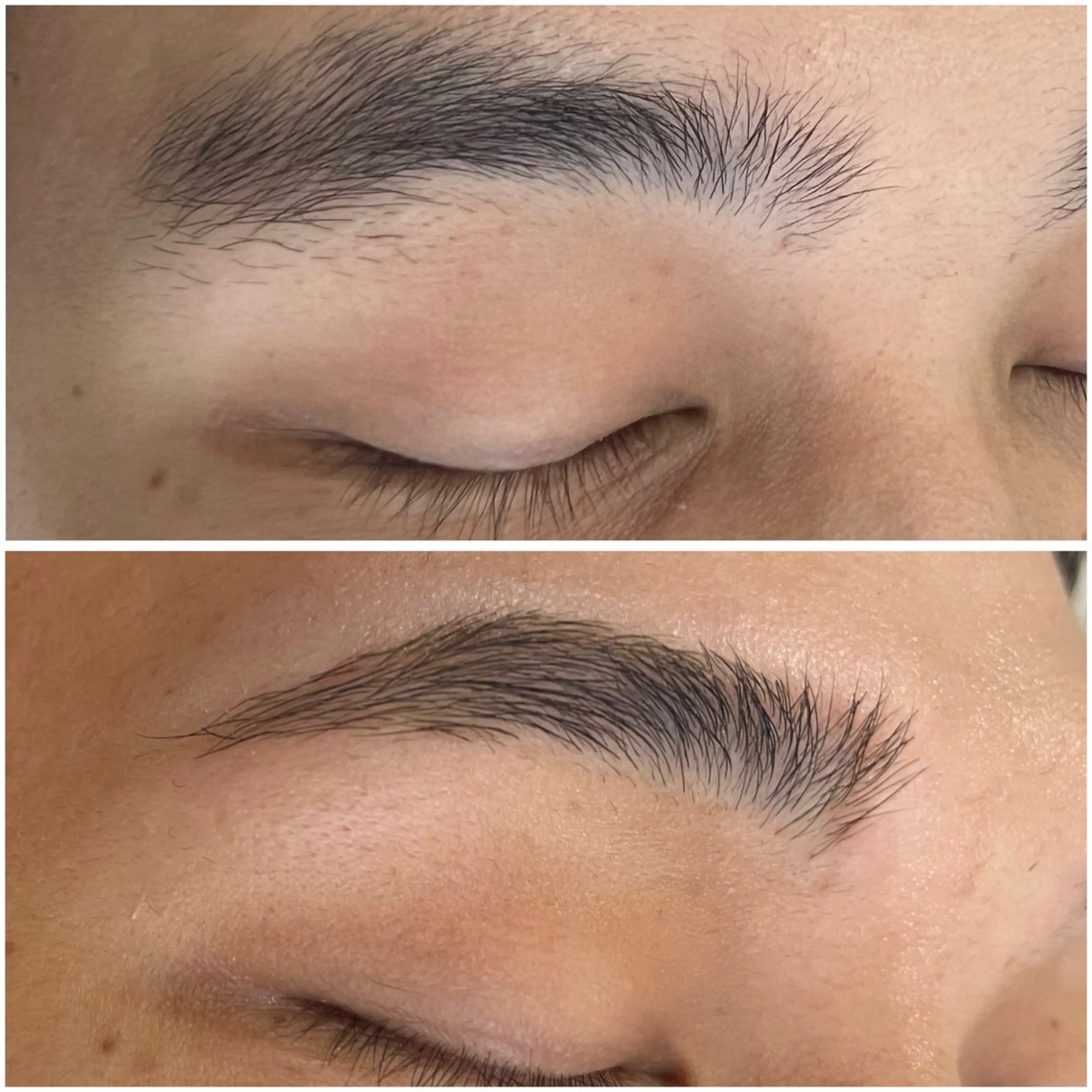 ハリウッドブロウリフト🌿（WAX🍯+メイク込み）メンズも同価格💰の写真