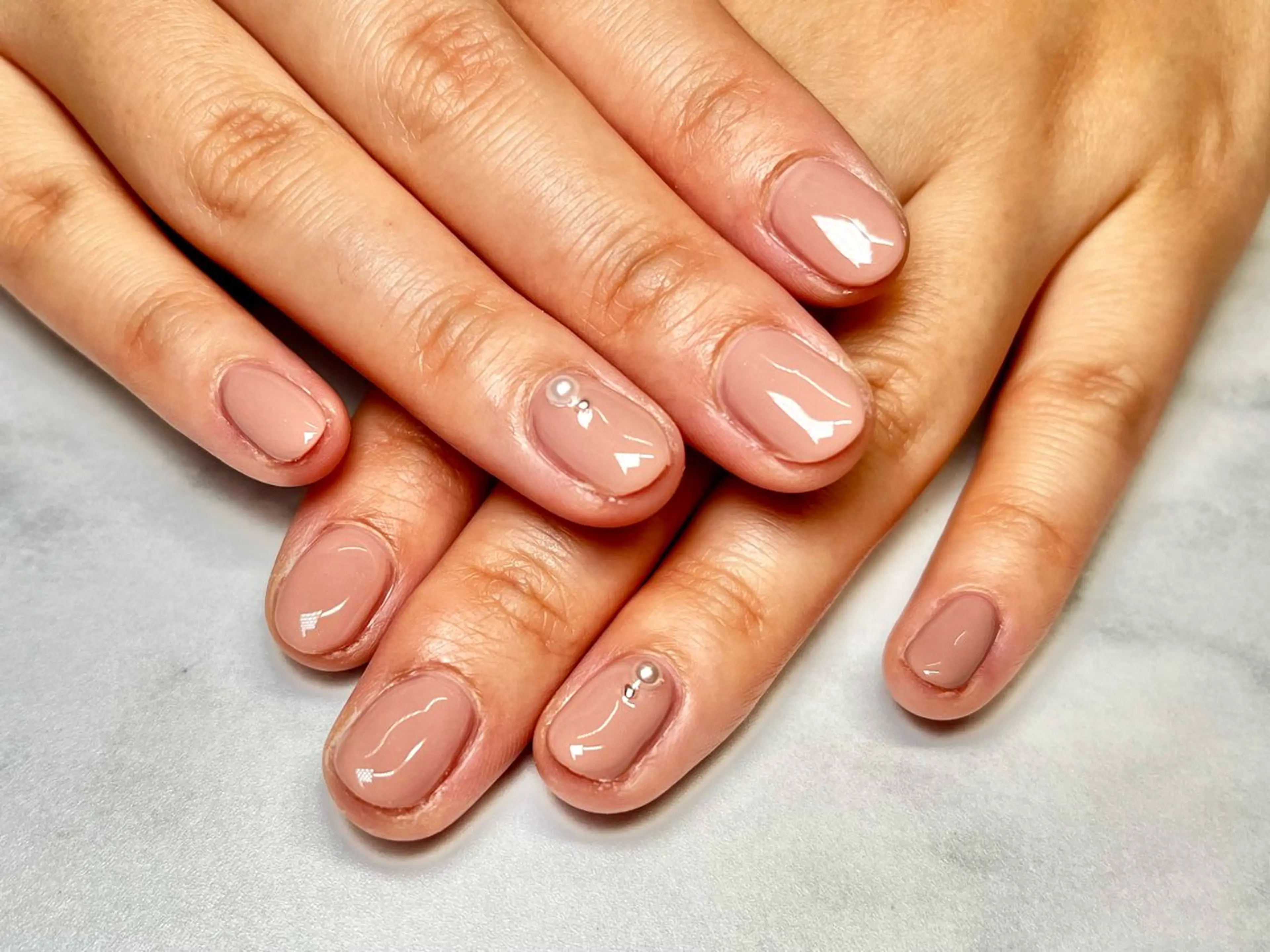 ネイル ジェルネイル オフィスネイル スカルプネイル ショートネイル シンプルネイル ハンドネイル T&A nailのネイルデザイン