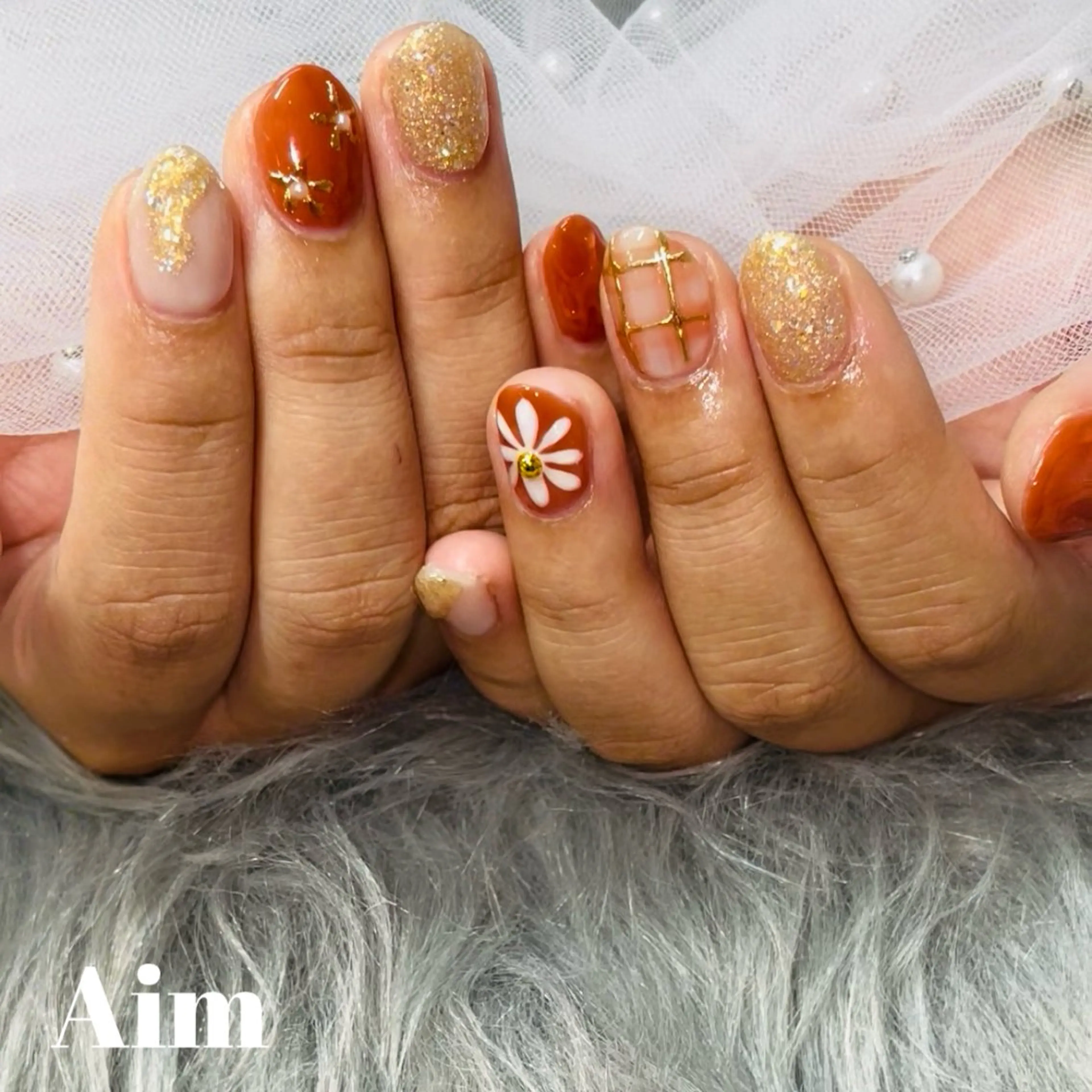 ネイル ハンドネイル ネイルサロンAim河原町[ヘアセット　ヘアエクステ　着付　専門店]所属・Aim🌿 kanaのネイルデザイン