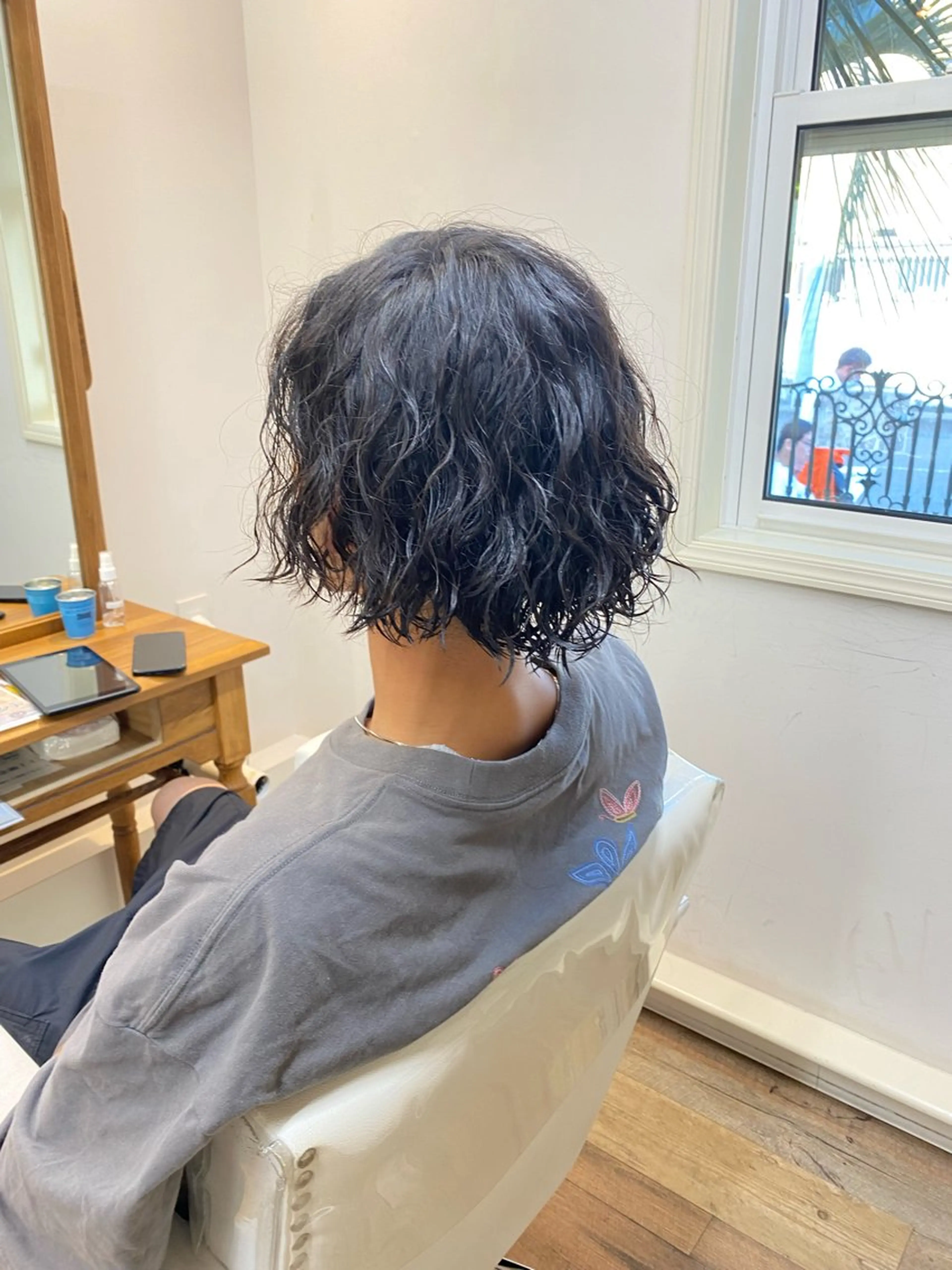 ショート パーマ メンズ メンズパーマ 波巻きパーマ スパイラルパーマ hair salon 【ao.】所属・髪質改善/縮毛矯正 /TATSUYAのヘアスタイル