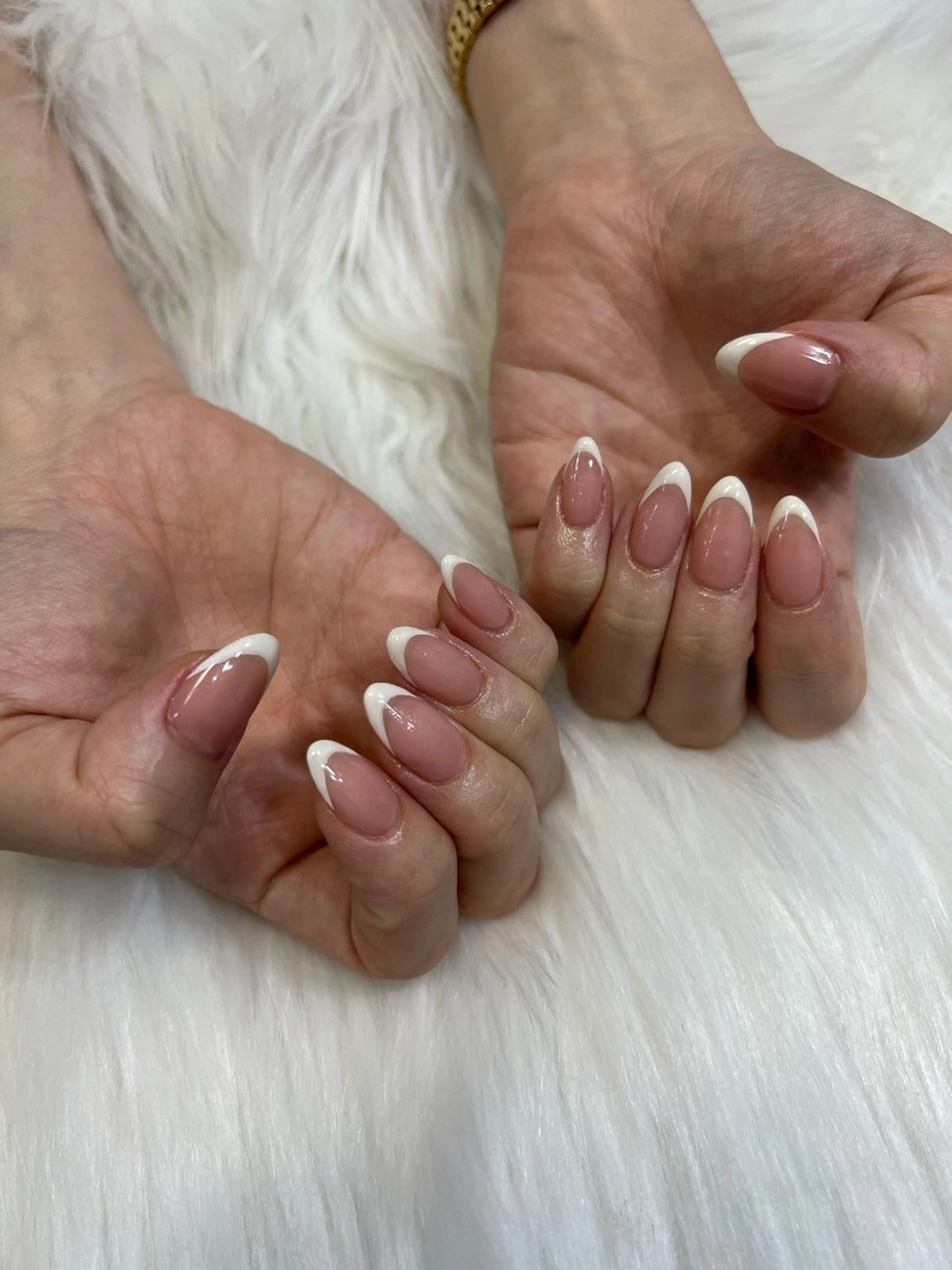 ネイル フレンチネイル 隠れ家一戸建て金町 HIROMI 葛飾区のネイルデザイン