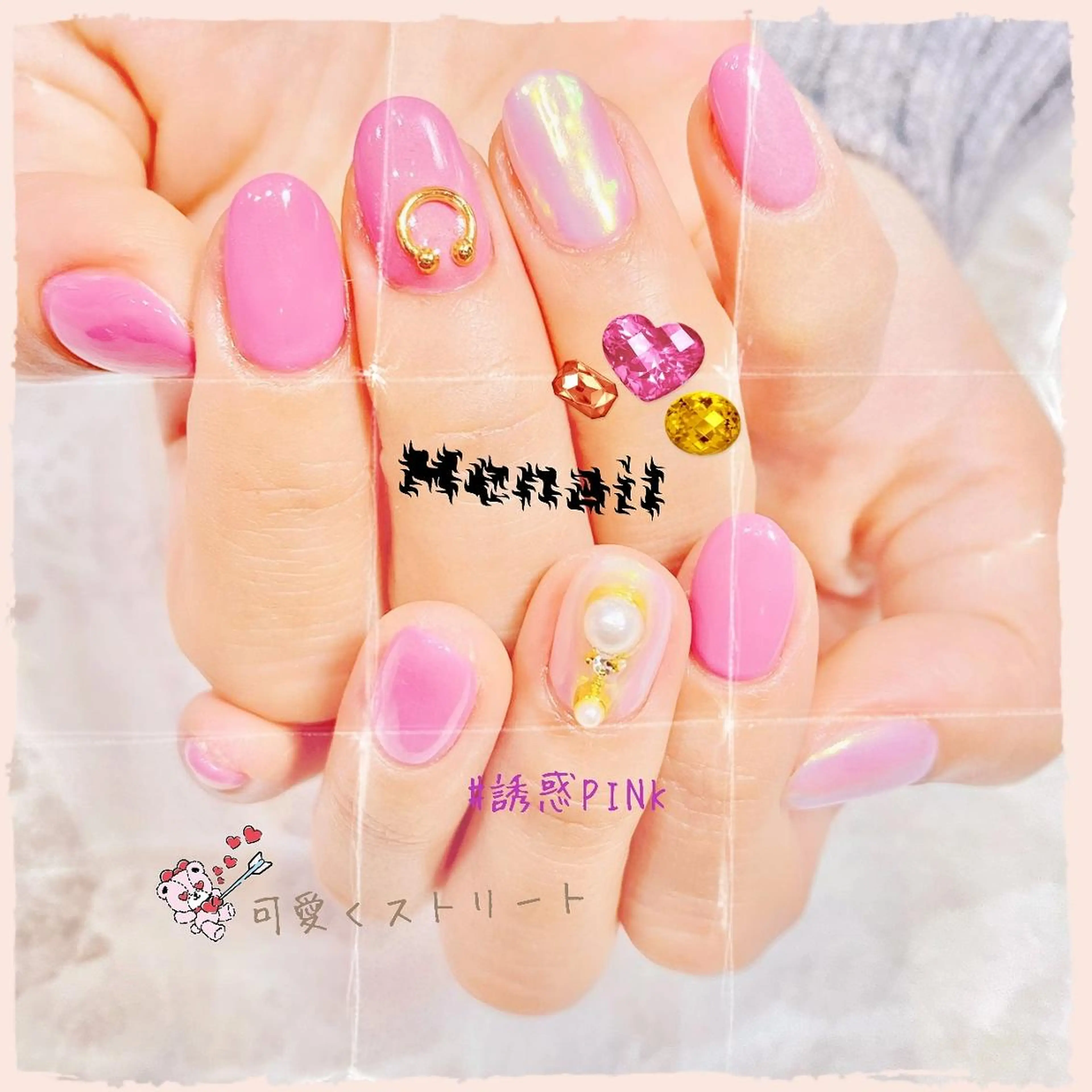 マツエク・マツパ ネイル カラー ショート Menail 心斎橋 本店☆南船場移転☆のネイルデザイン