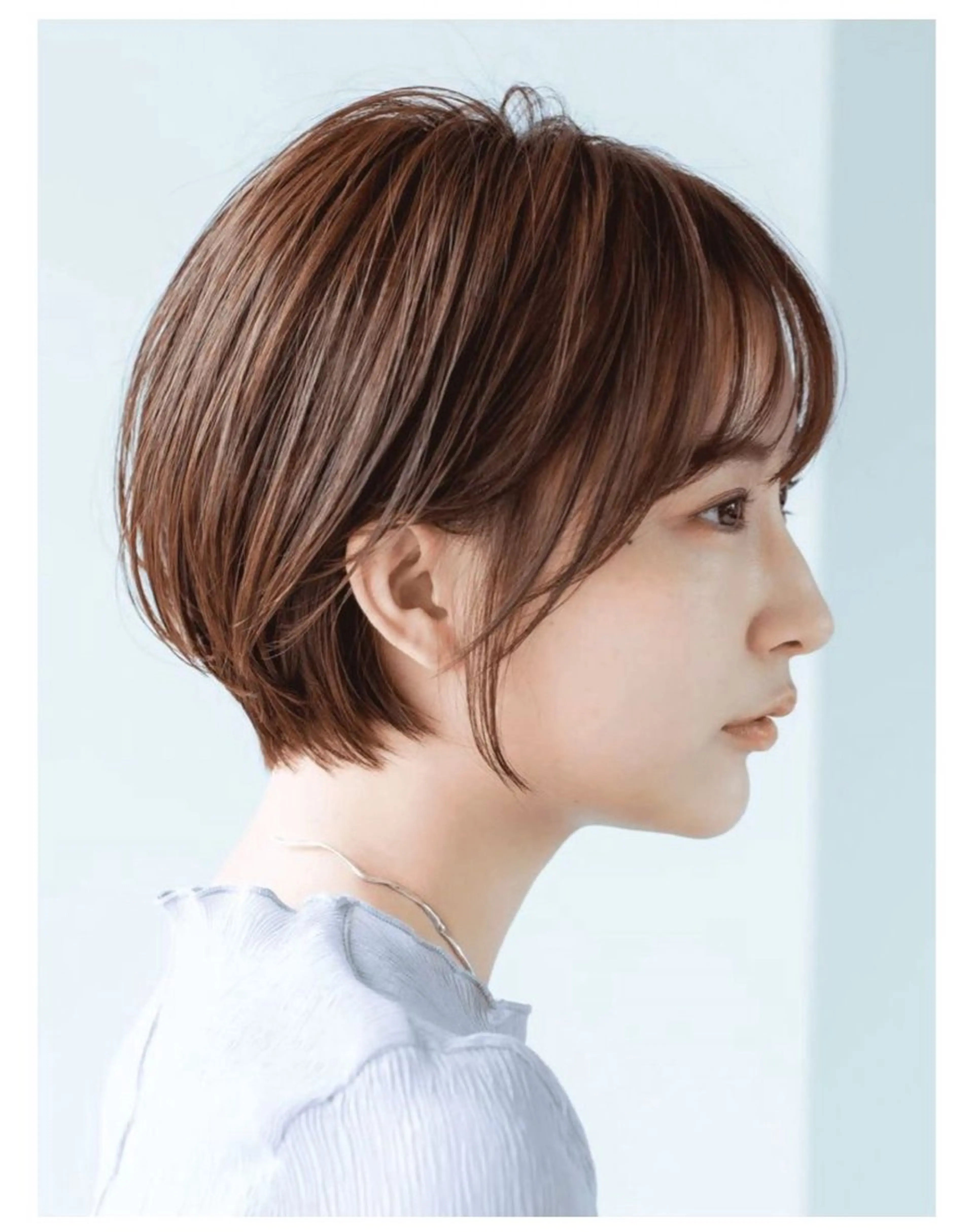 ✨くびれショートカット＋3stepトリートメント付イルミナカラー✨【カット＋カラー＋トリートメント＋シャンプーブロー】の写真