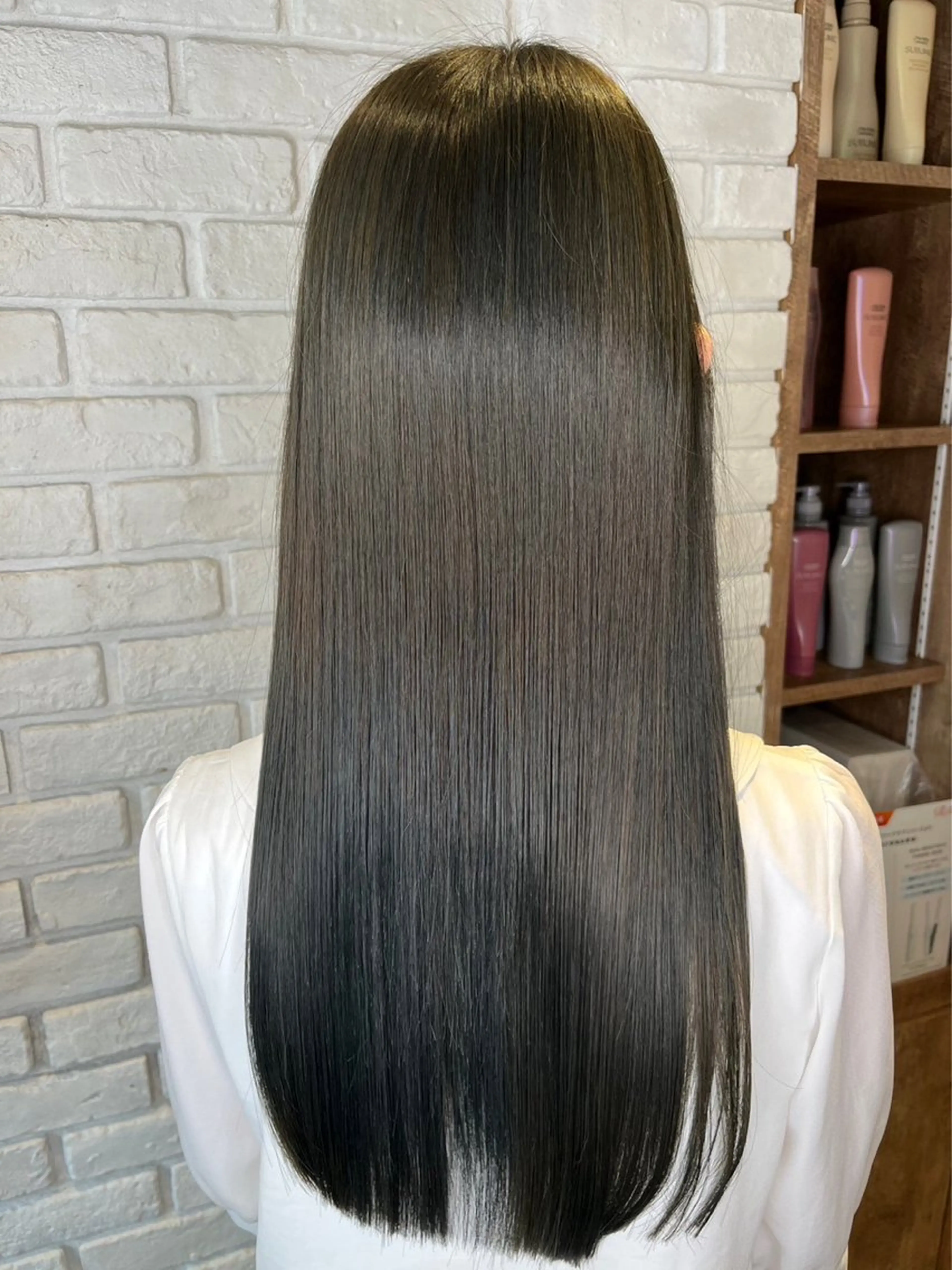 ミディアム カラー パーマ ヘアアレンジ キッズ 🌈髪質改善TR 艶カラーユウダイ🌈のヘアスタイル