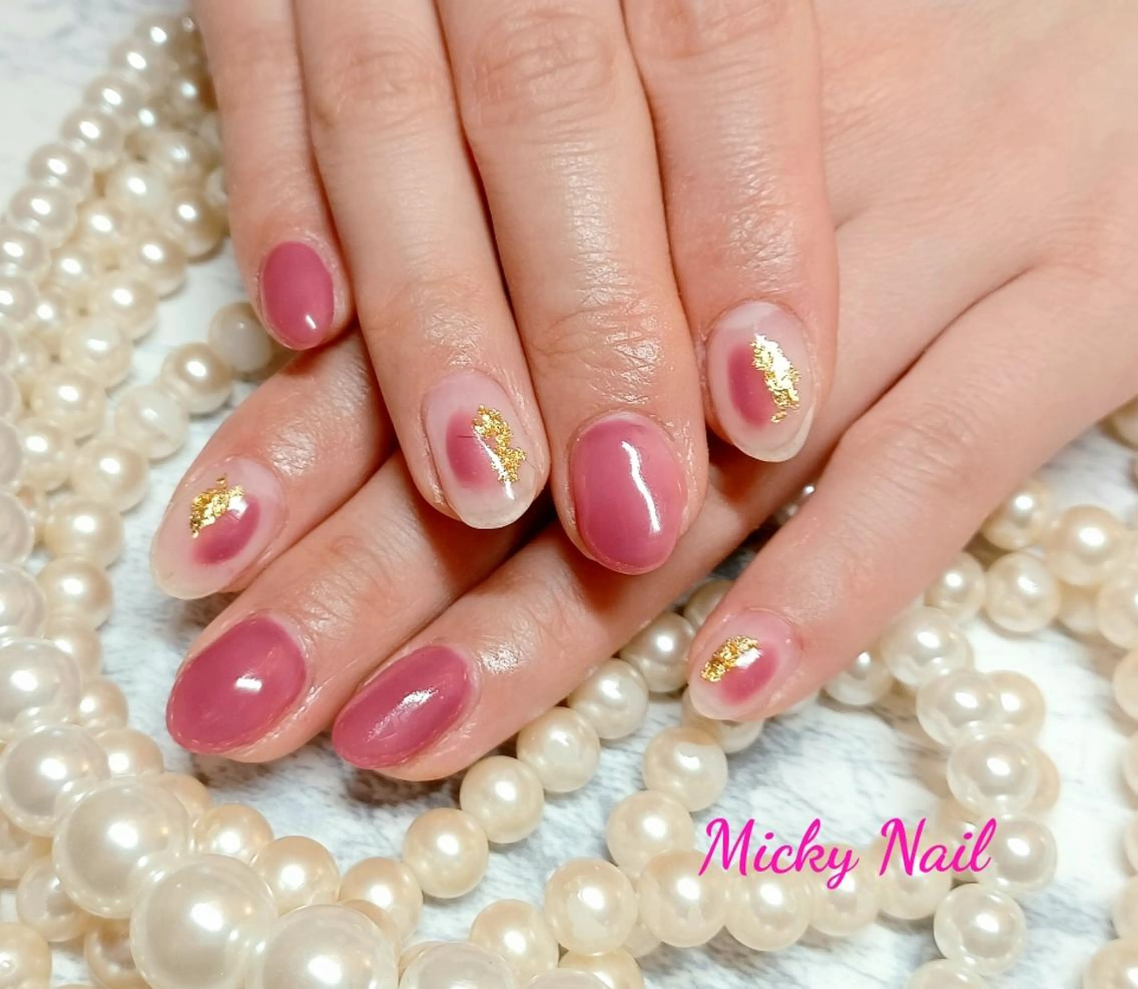 ネイル オフィスネイル Micky nail chikushinoのネイルデザイン