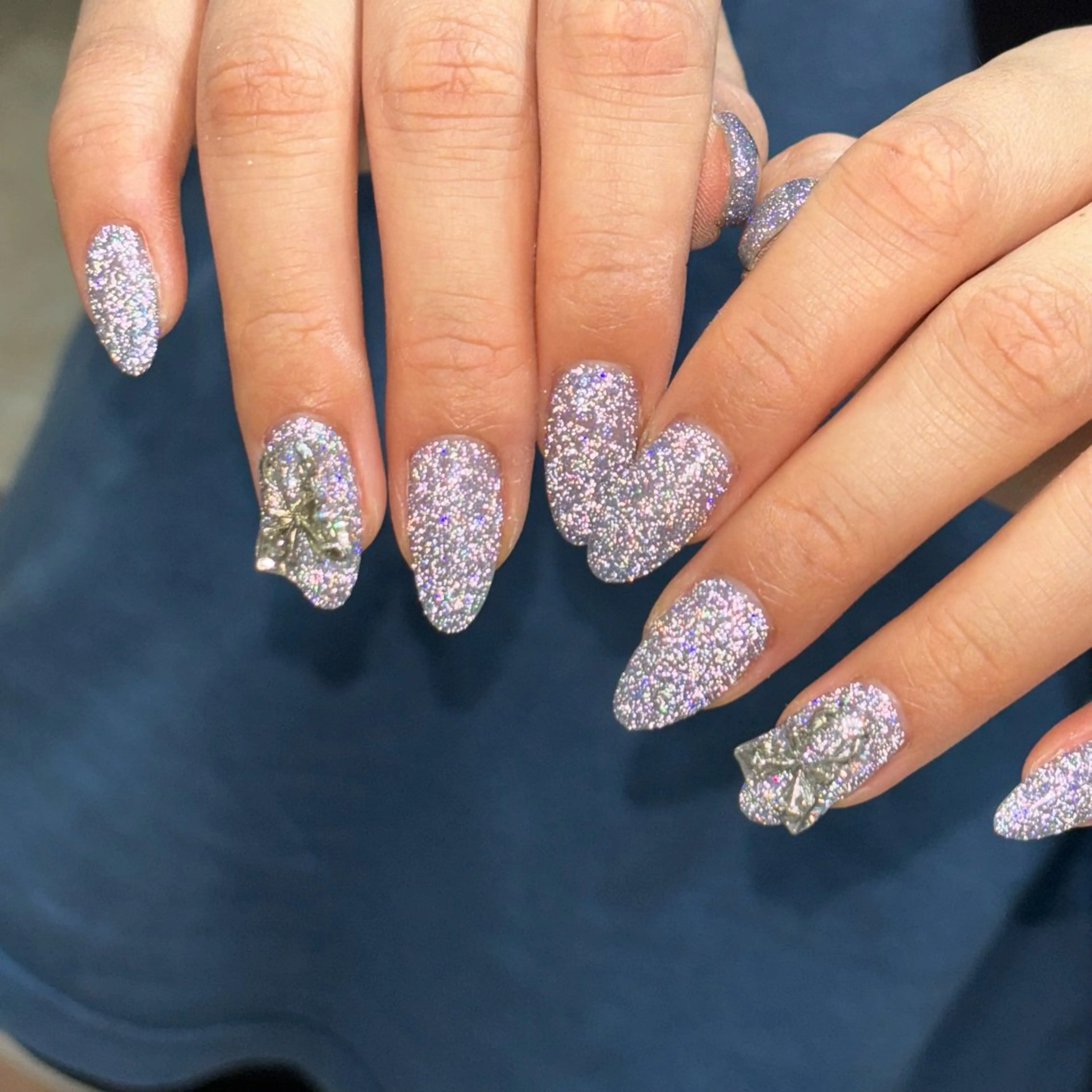 ネイル 0203ムニムサン 💙Honokaのネイルデザイン