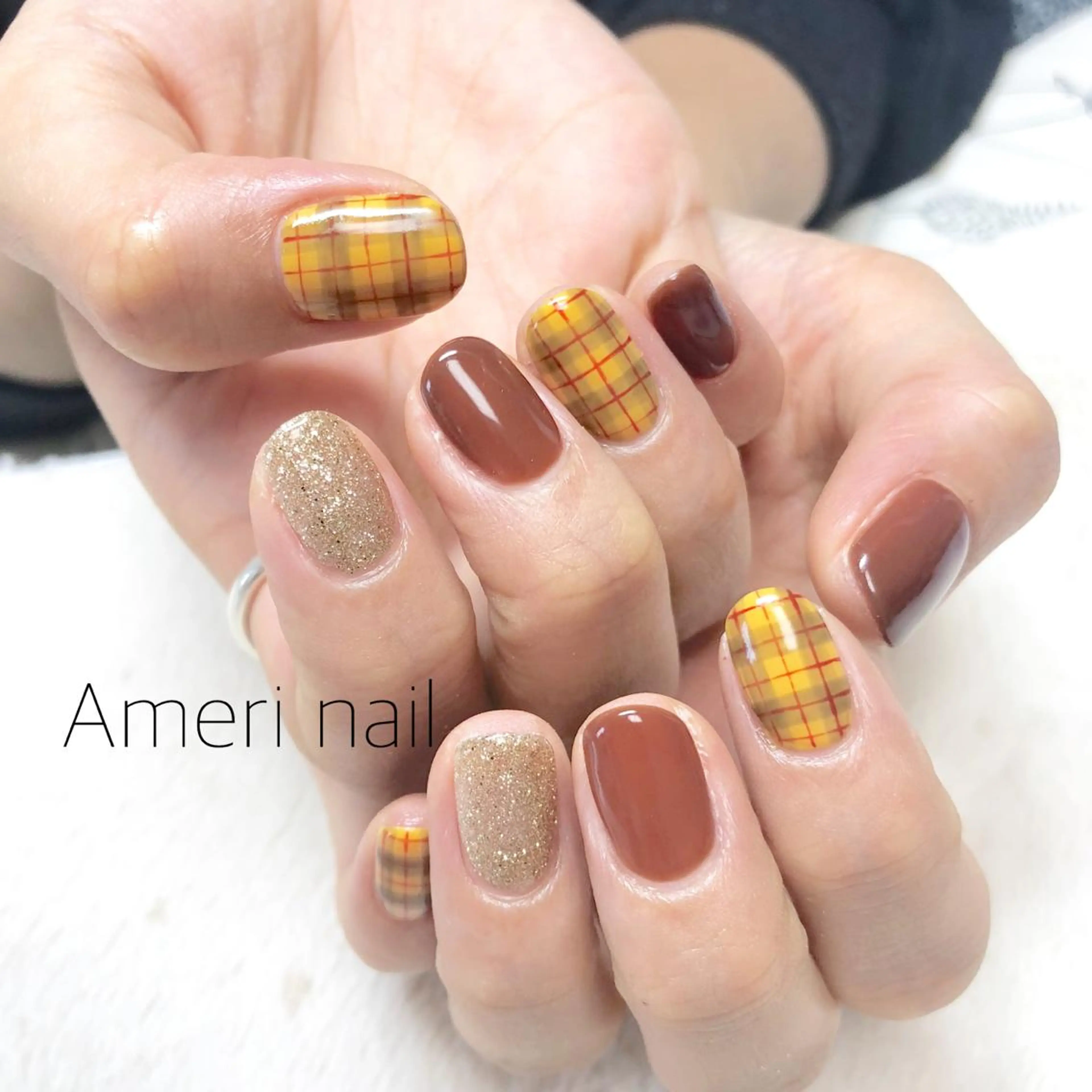 ネイル ハンドネイル Ameri nail /UKIのネイルデザイン