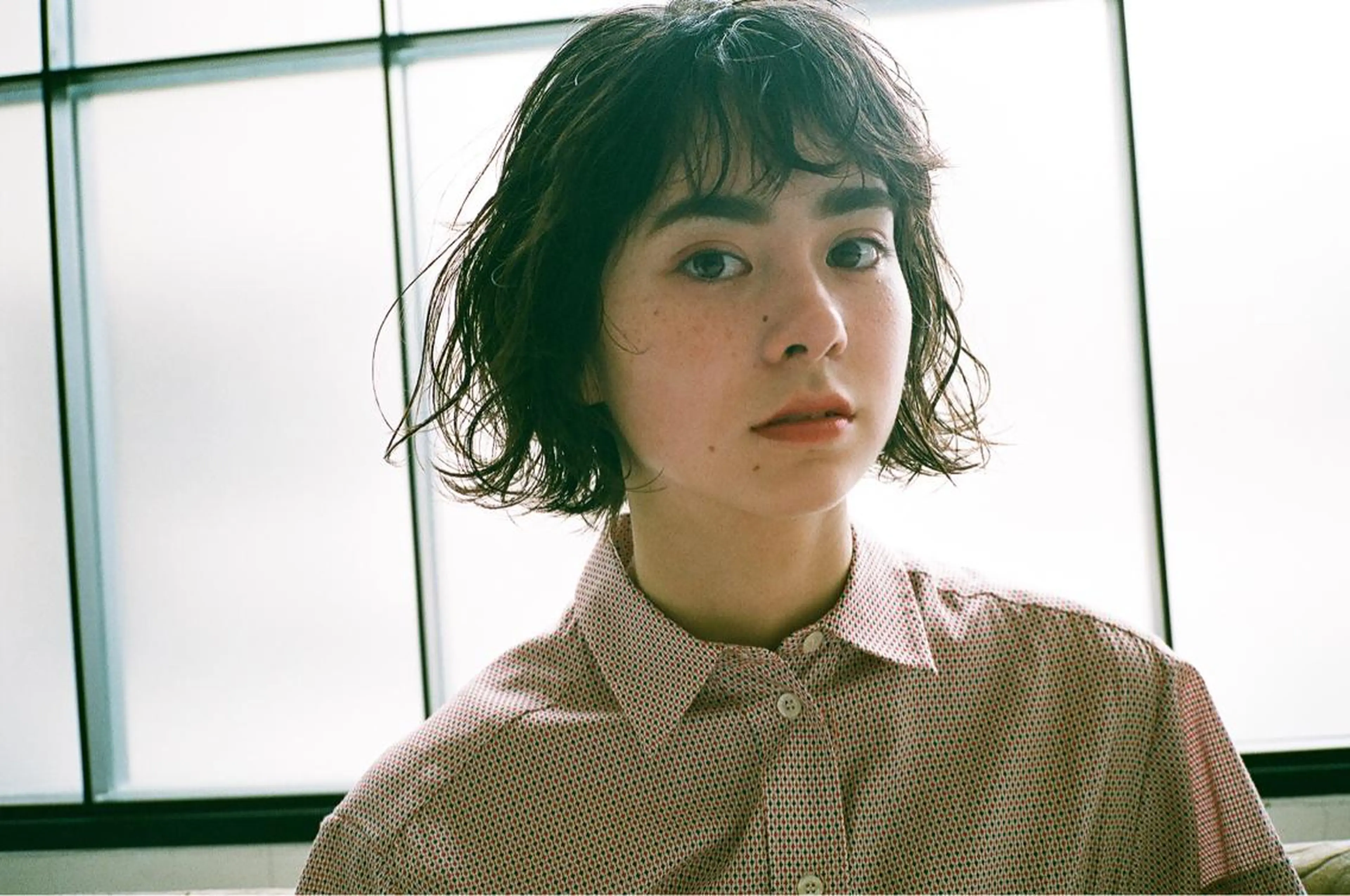 ミディアム パーマ Genta @gegege75のヘアスタイル