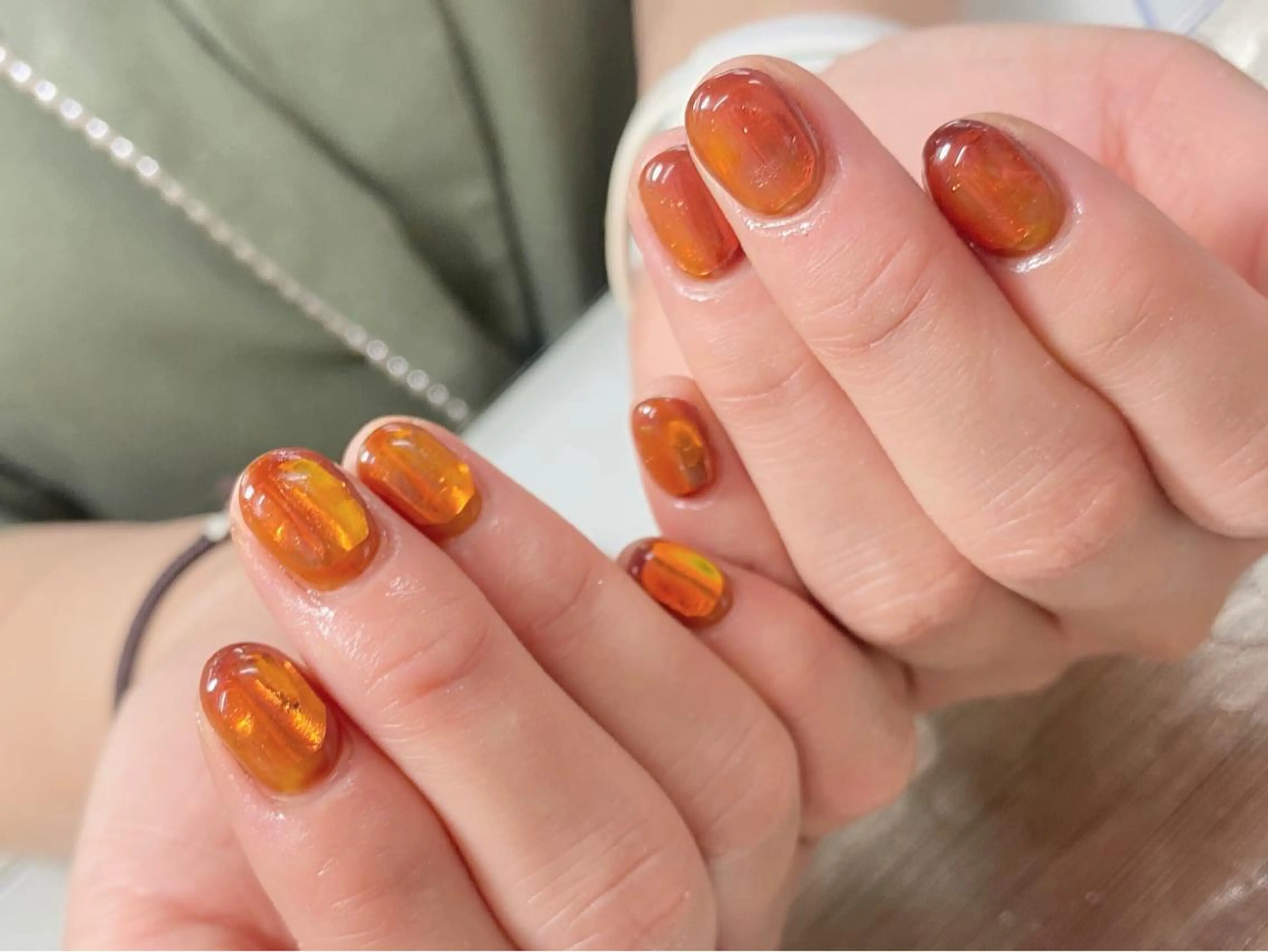ネイル ハンドネイル I-nailロング /ワンホン/キラキラのネイルデザイン