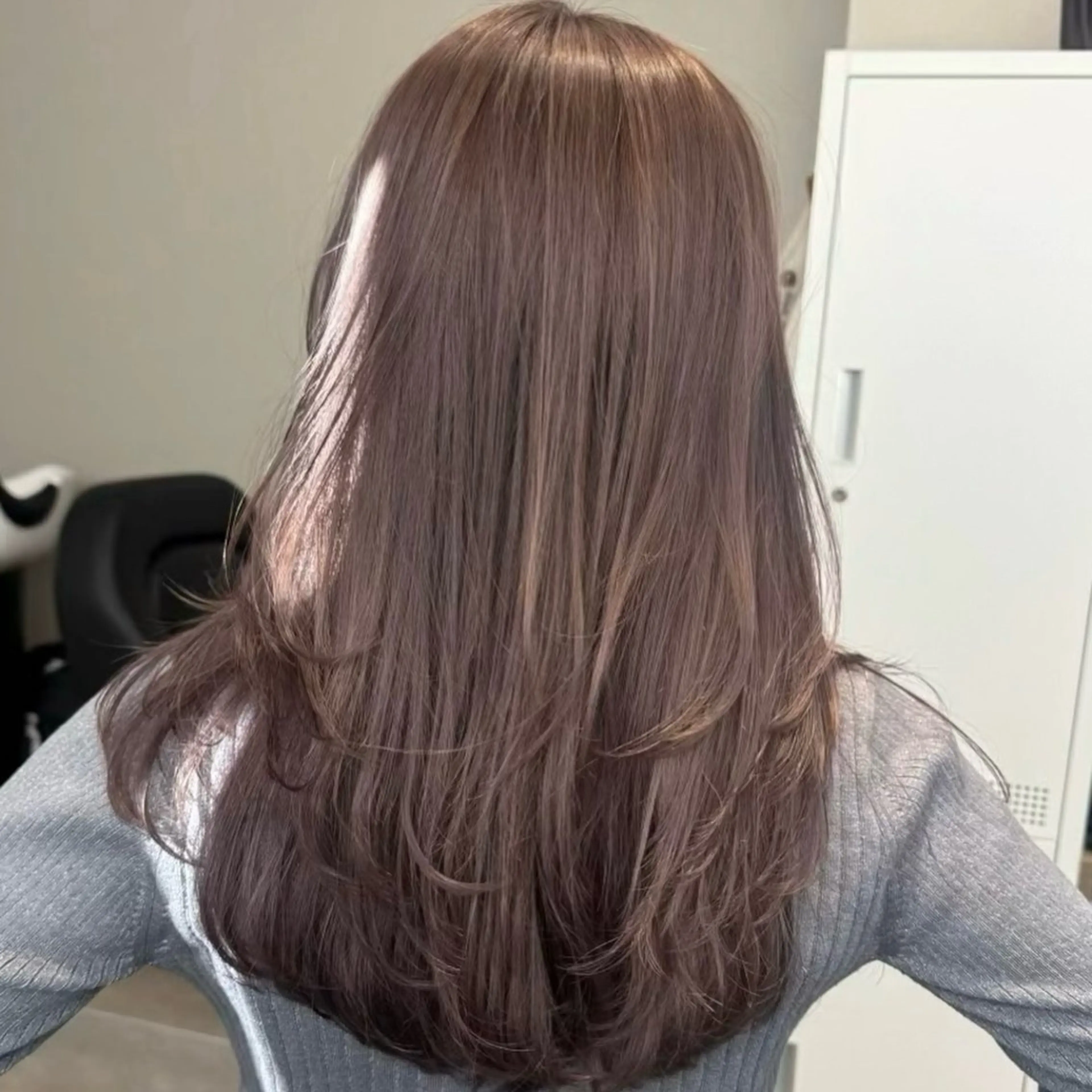 ロング ヘアカラー トリートメント nonel.所属・透明感🍨レイヤー ヘアセット/miyuのヘアスタイル
