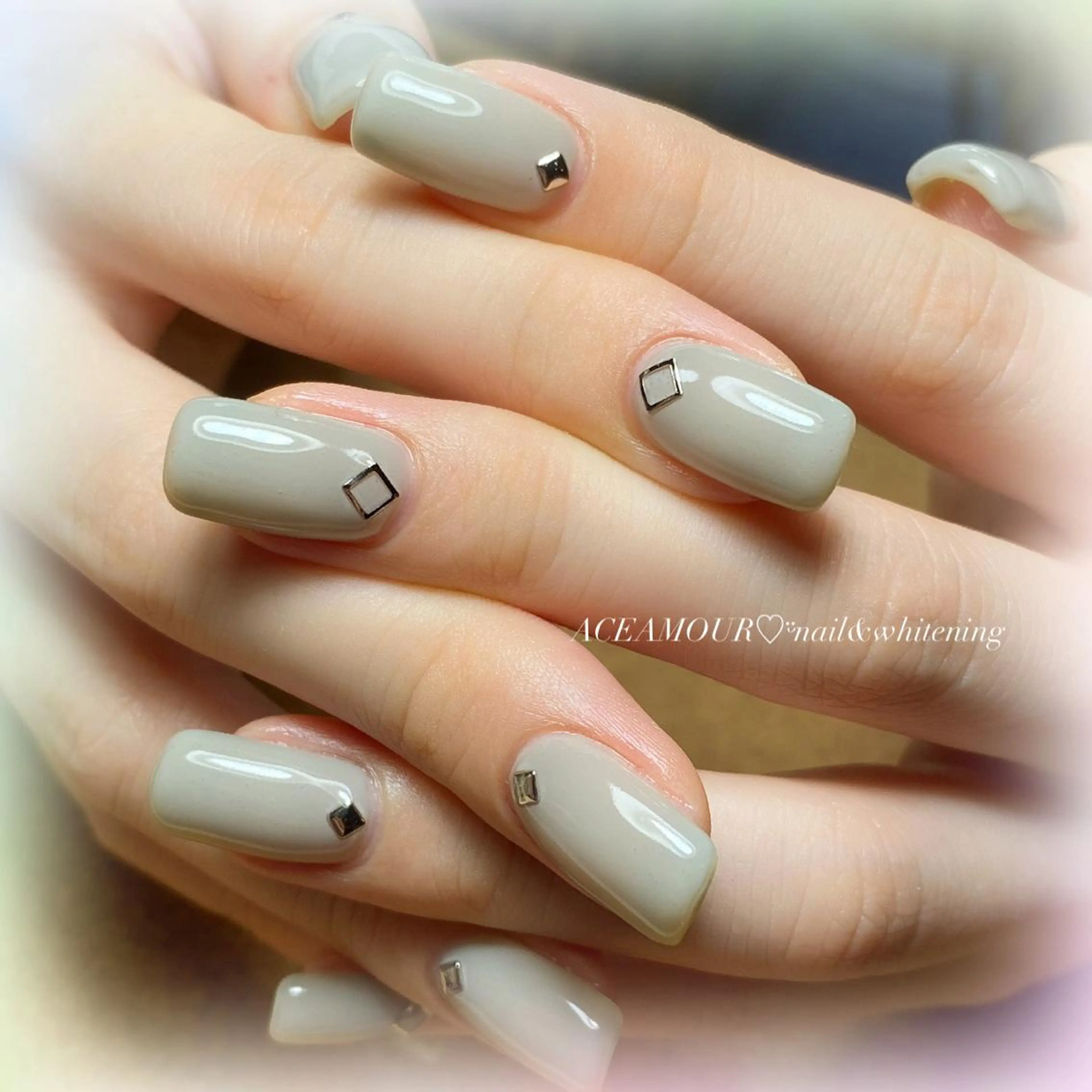 ネイル ネイル/耳つぼ /新ホワイトニングのネイルデザイン