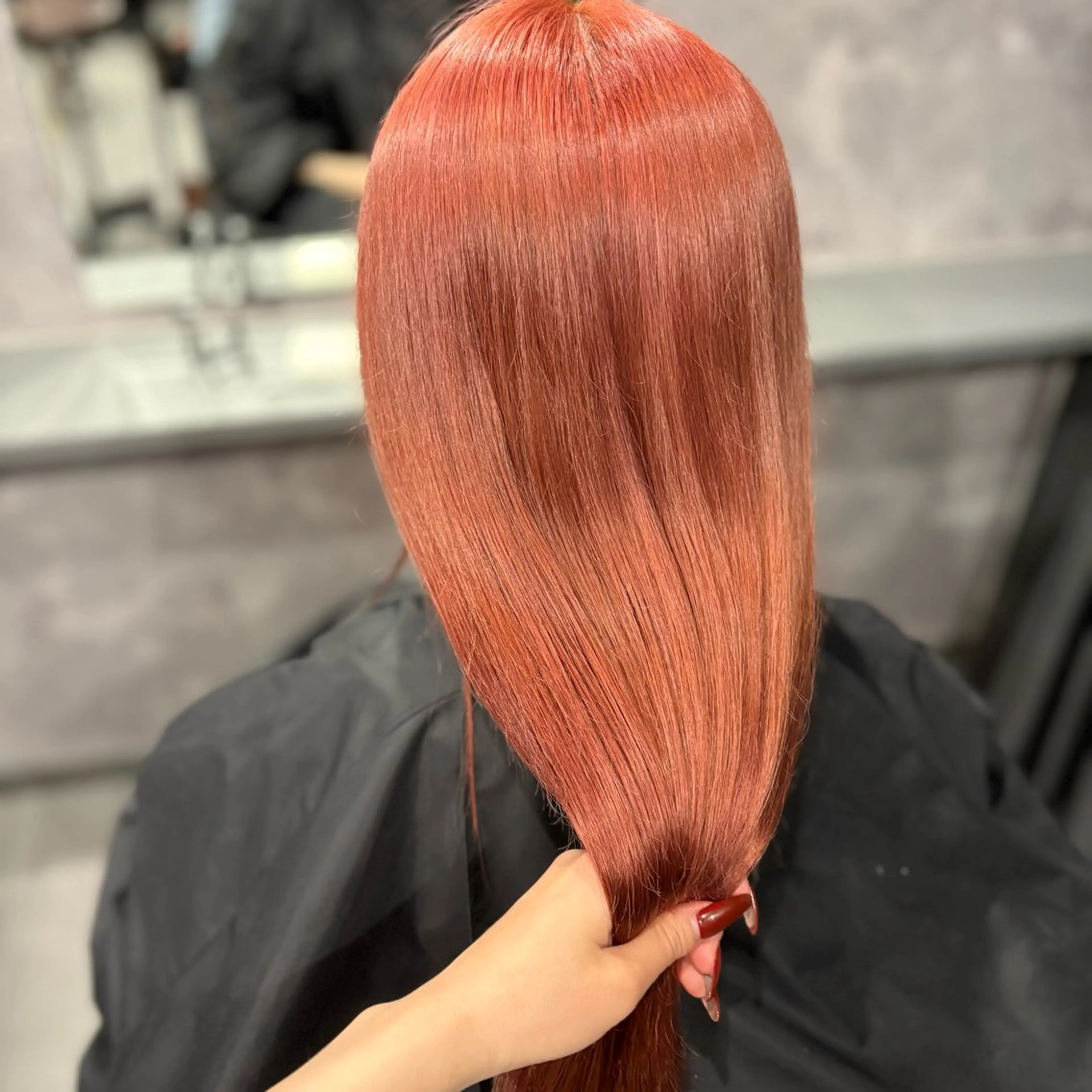 ロング カラー ヘアカラー トリートメント nameless miichiのヘアスタイル