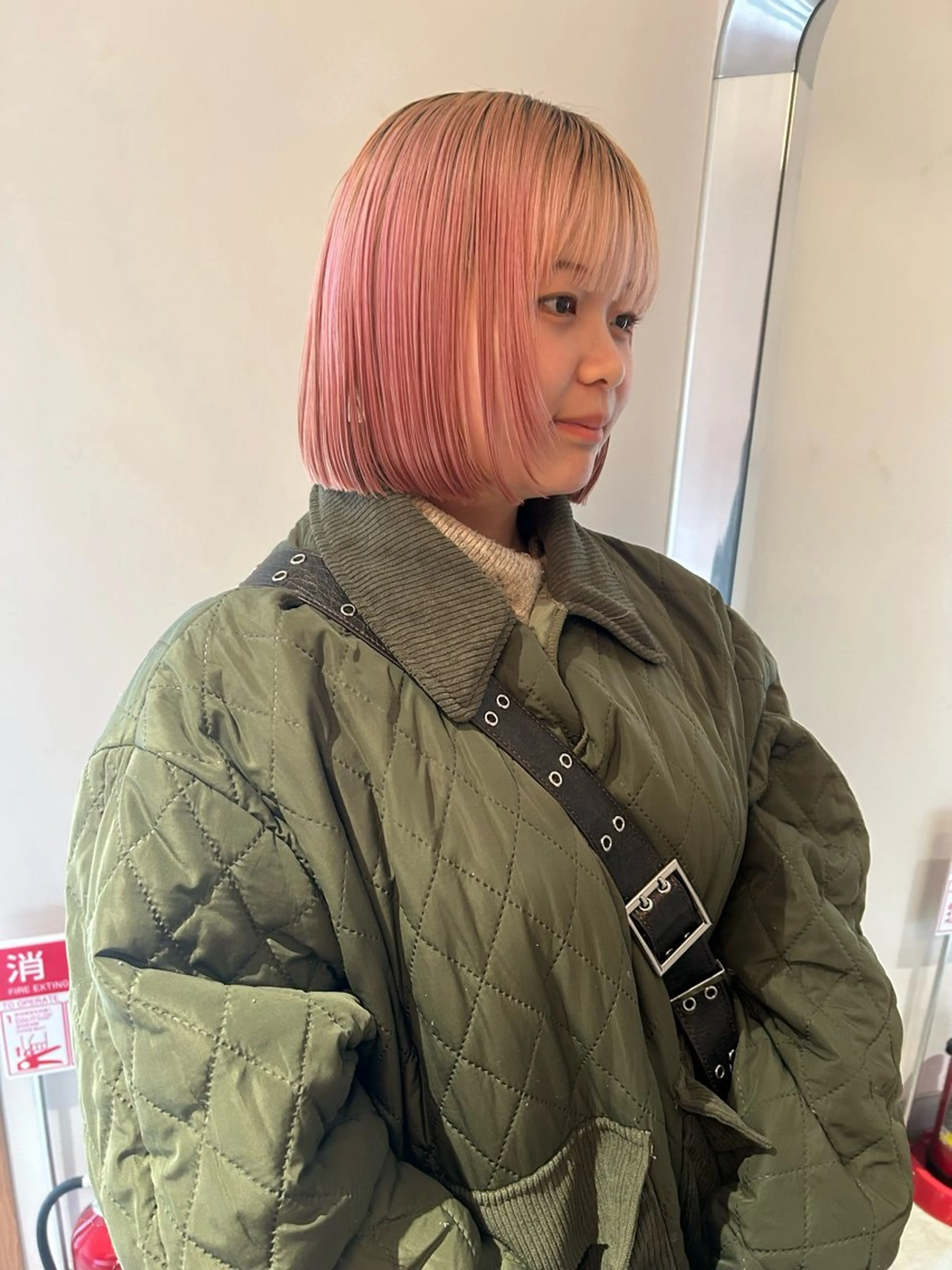 ミディアム カット トリートメント land所属・透明感カラー/レイヤ ー🌙Honokaのヘアスタイル