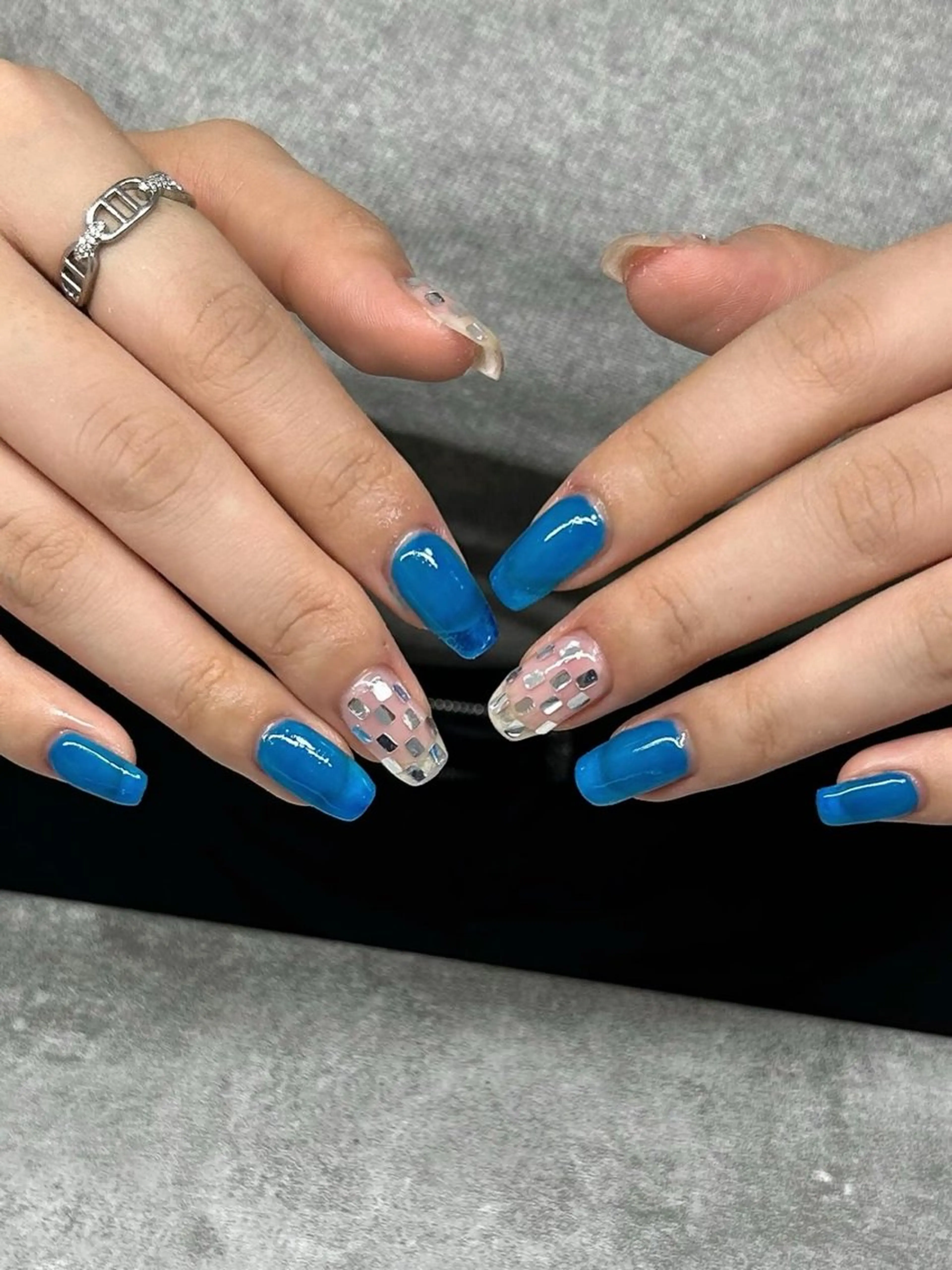 ネイル ミラーネイル ハンドネイル kapariri nail★REINAのネイルデザイン