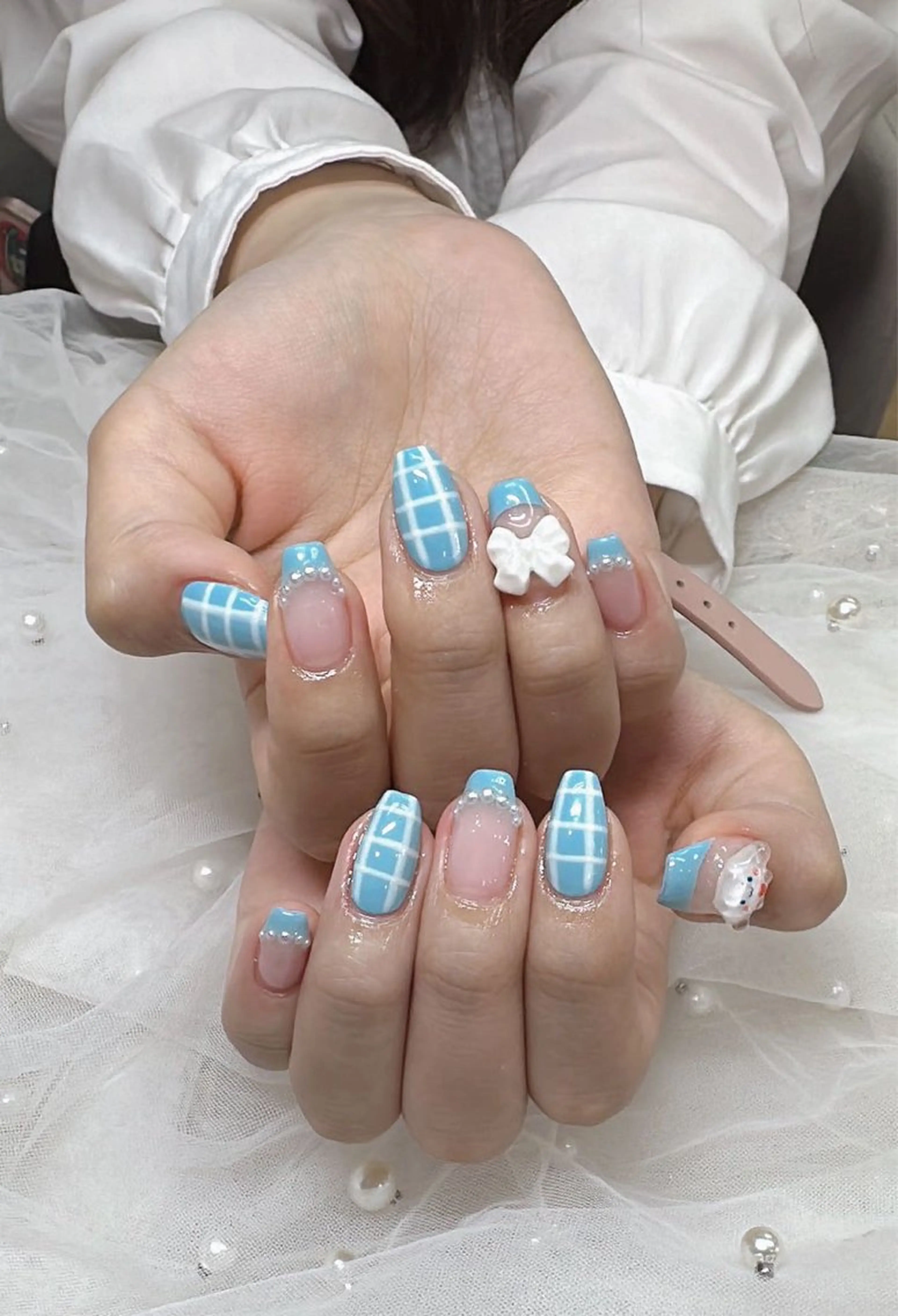 ネイル ラベンダーネイルサロン所属・日暮里♡研修生 チクさん（一同）のネイルデザイン