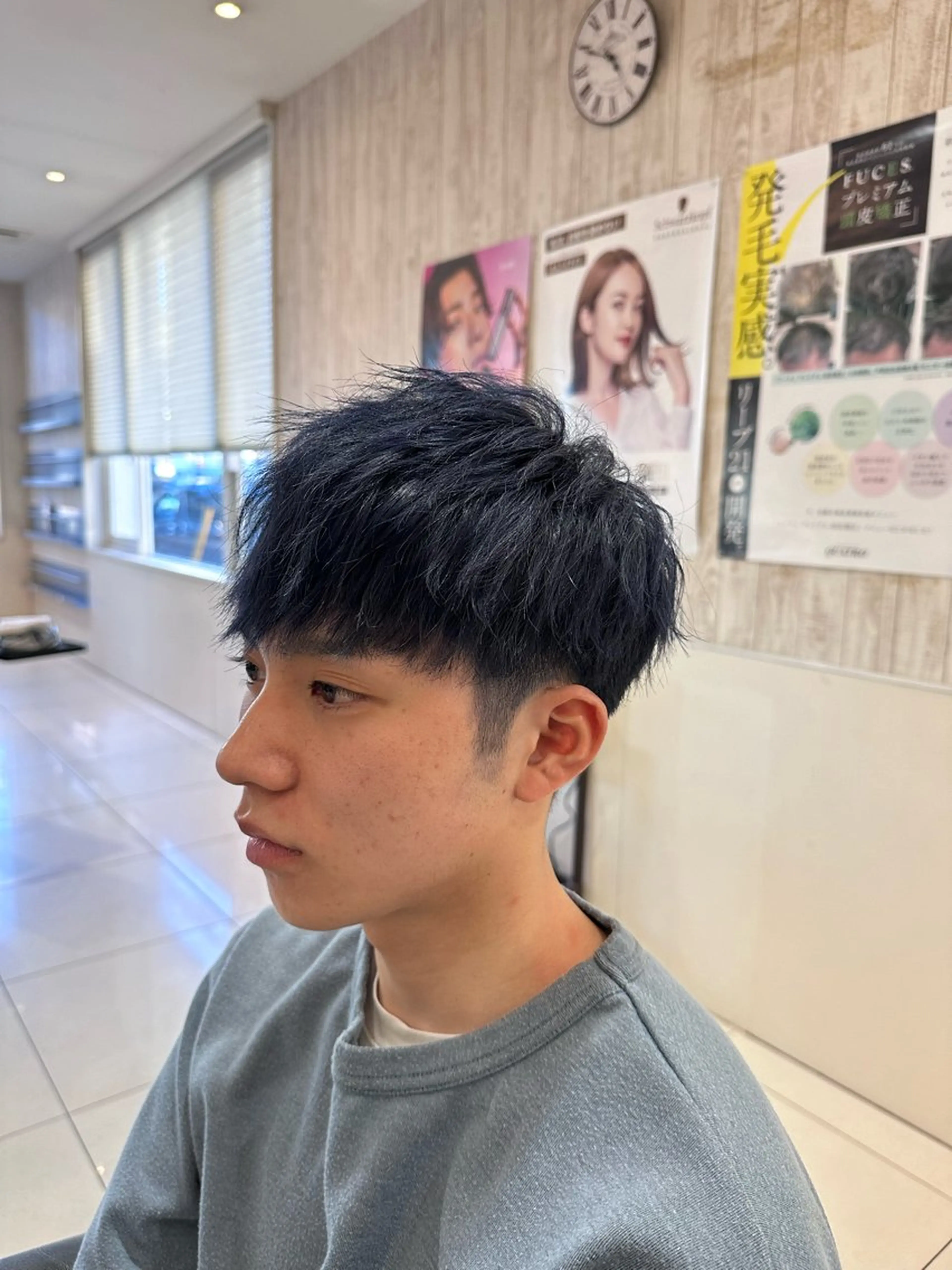 ショート ヘッドスパ 平石 花音のヘアスタイル