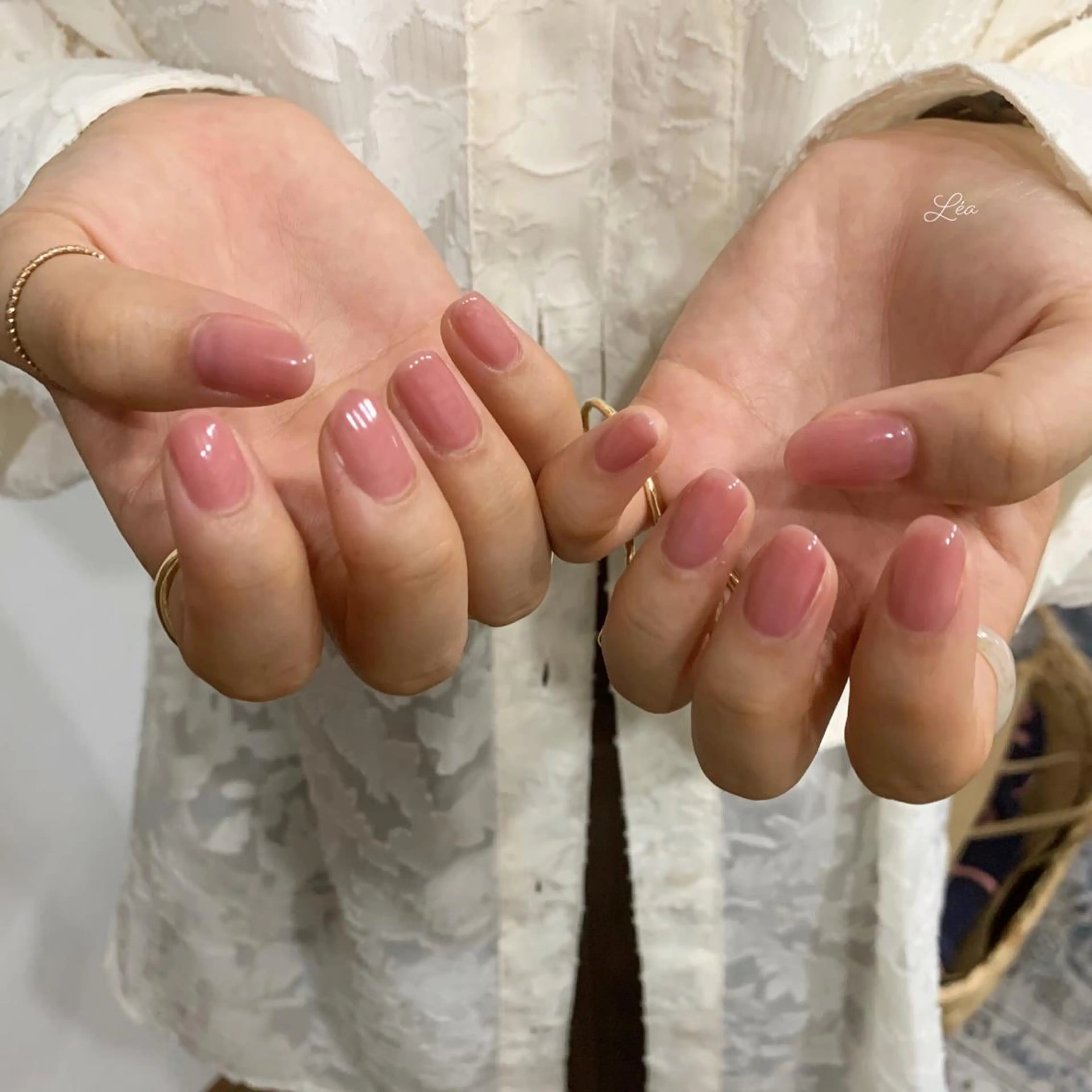 ネイル ジェルネイル パラジェル Léa nailのネイルデザイン