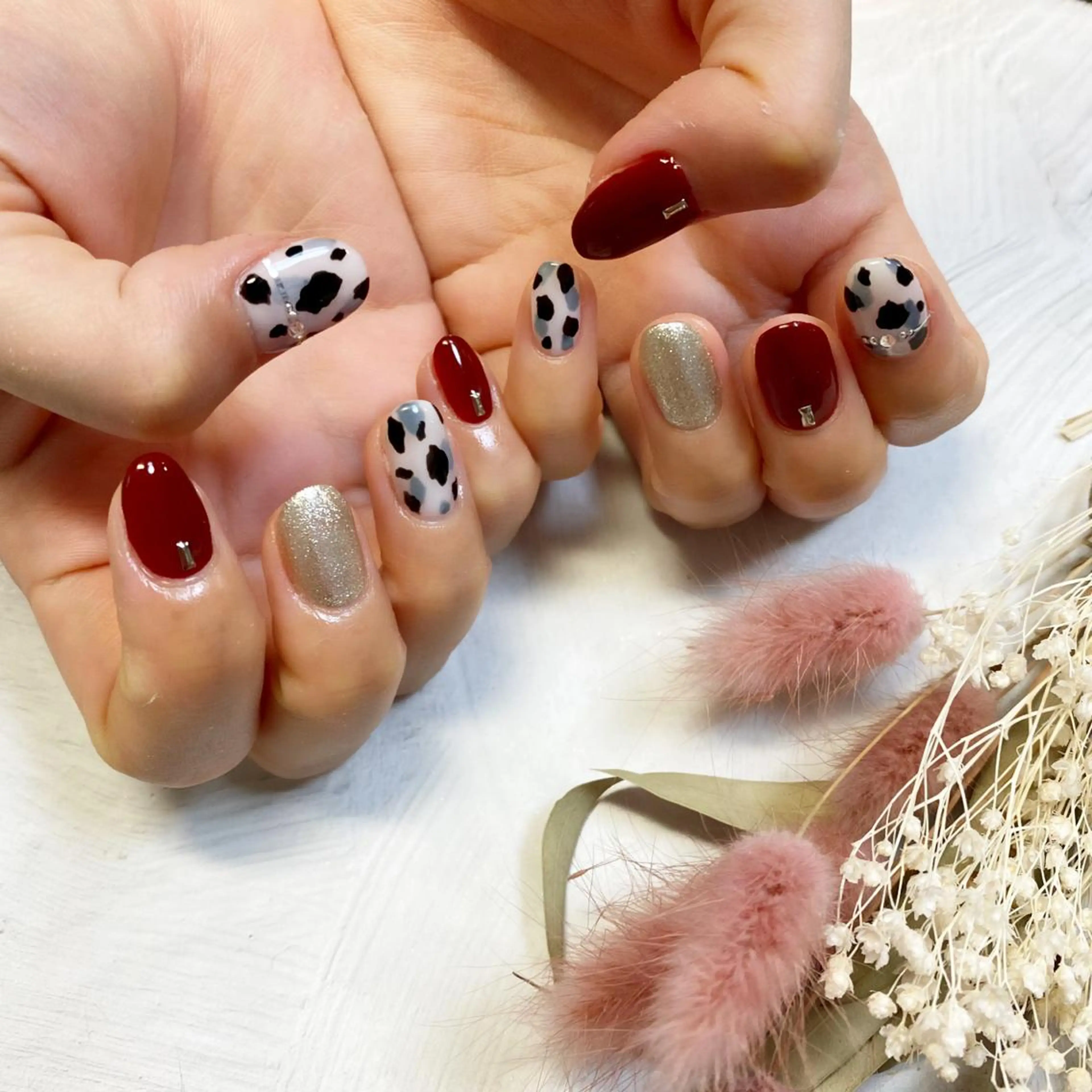 ネイル ネイルPetit Ribbonのネイルデザイン