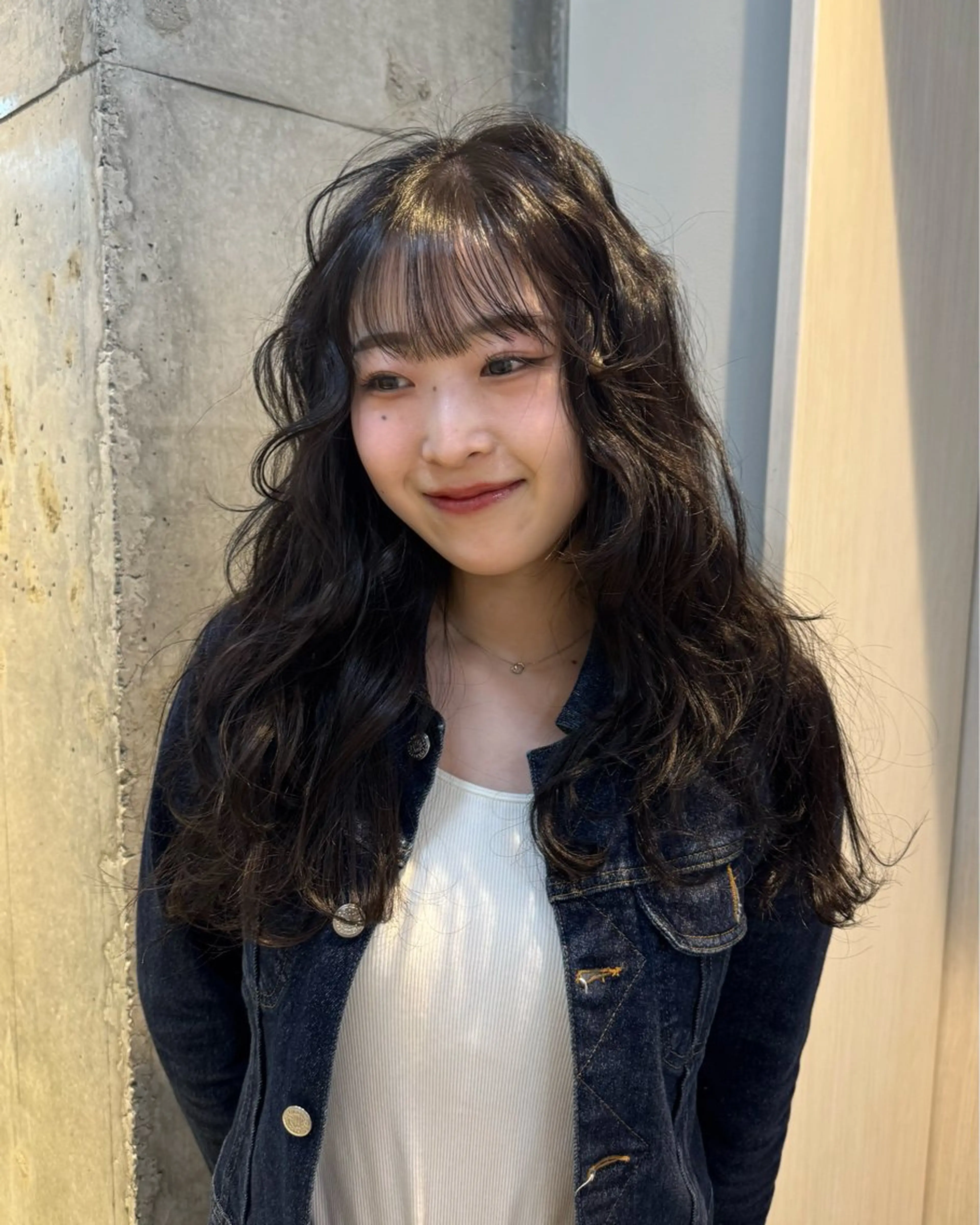 ロング カラー ブルーカラー 透明感カラー ♡ suzUkaのヘアスタイル