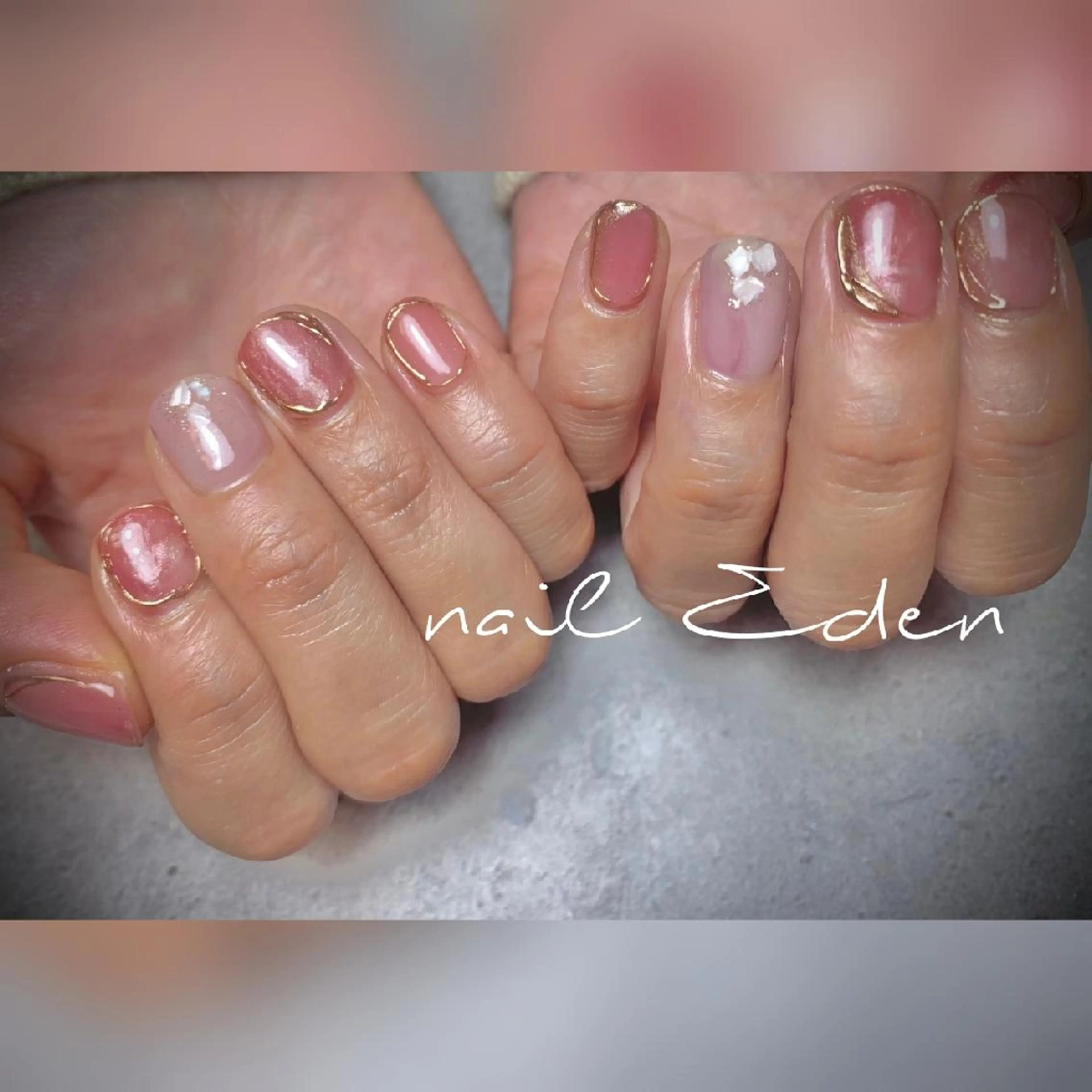 ネイル 持ち込み Eden　private nail saron所属・Eden ♾️のネイルデザイン