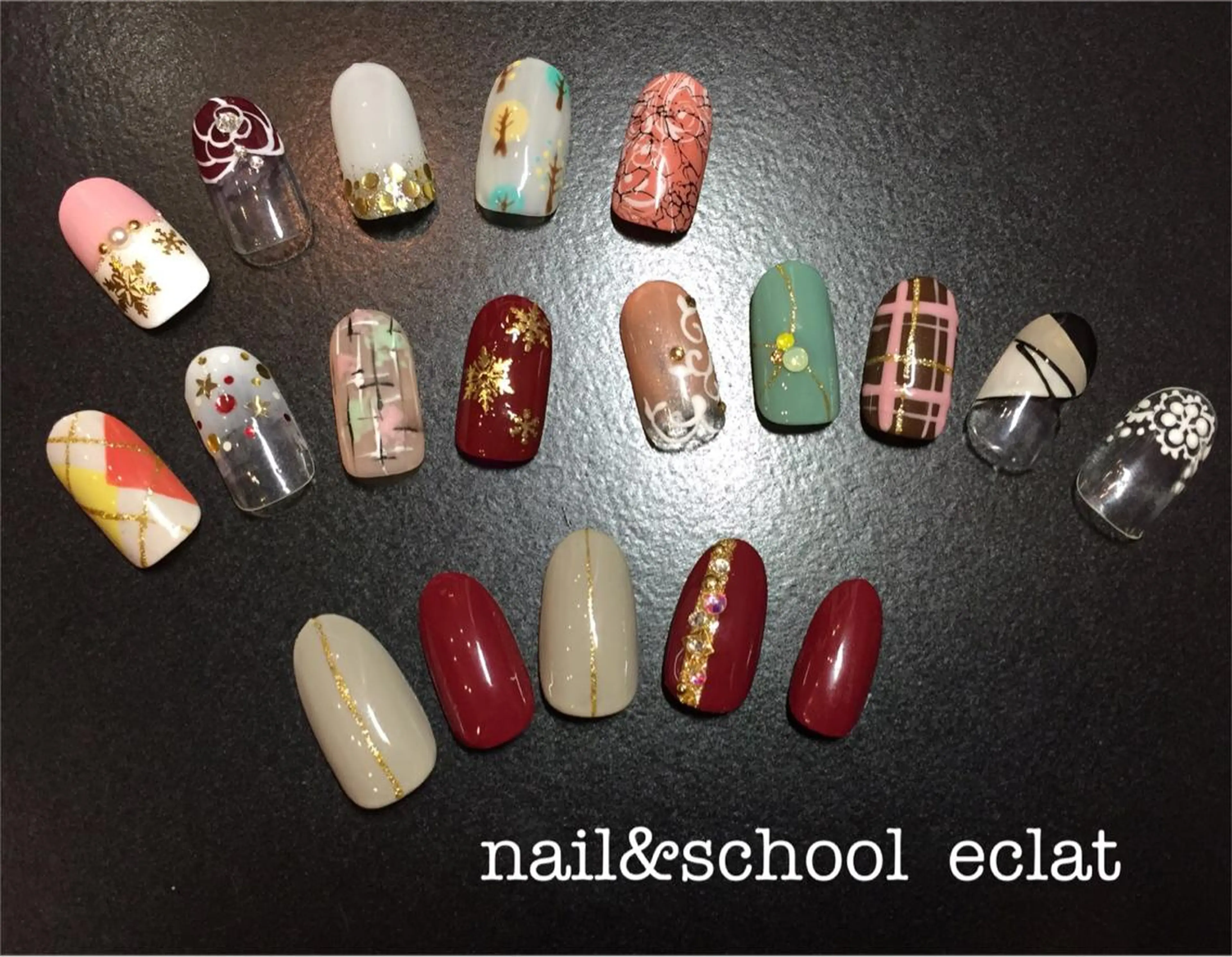 ネイル センター南 eclatのネイルデザイン