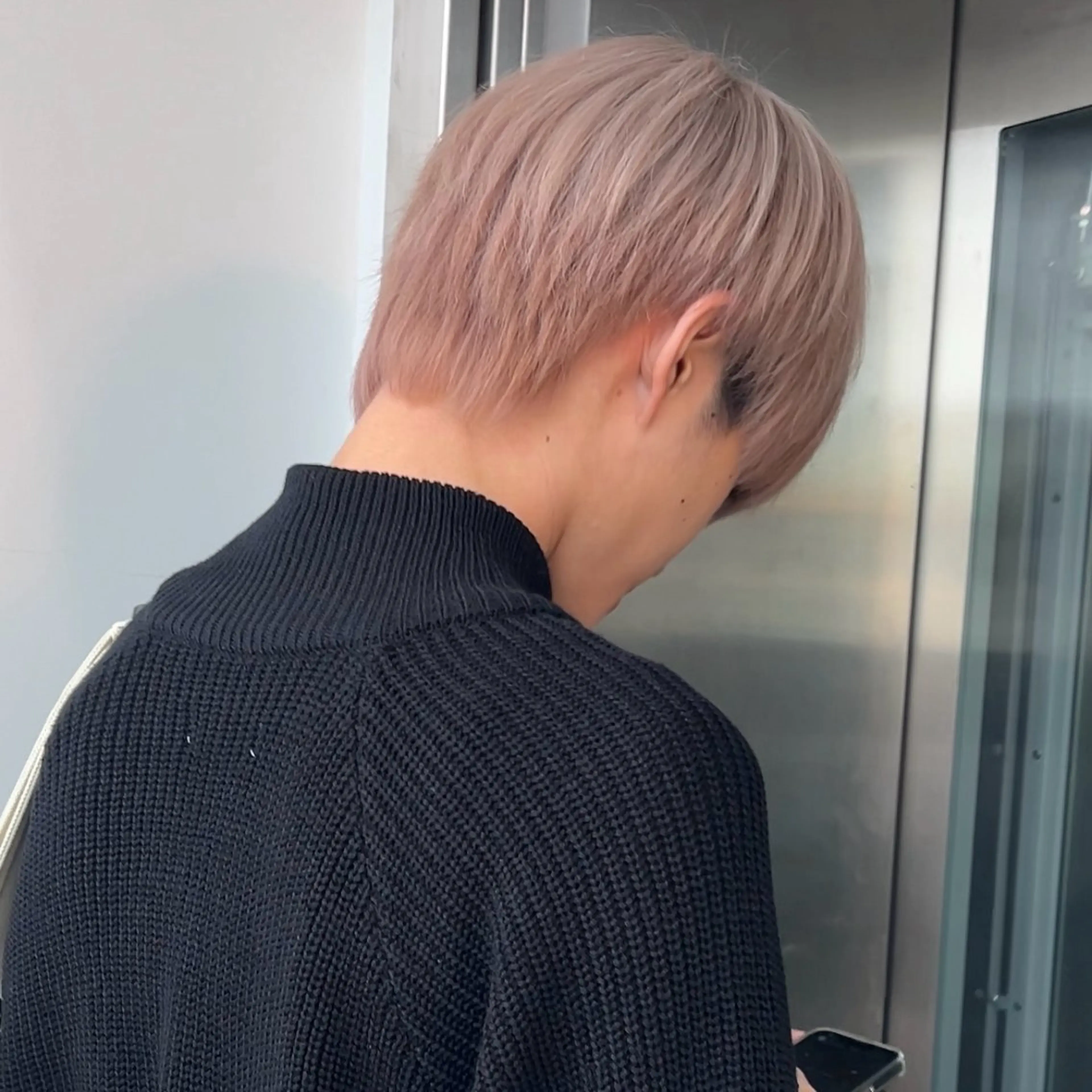 メンズ メンズブリーチ ボブ/くびれボブ/ 髪質改善/Ru-kaのヘアスタイル