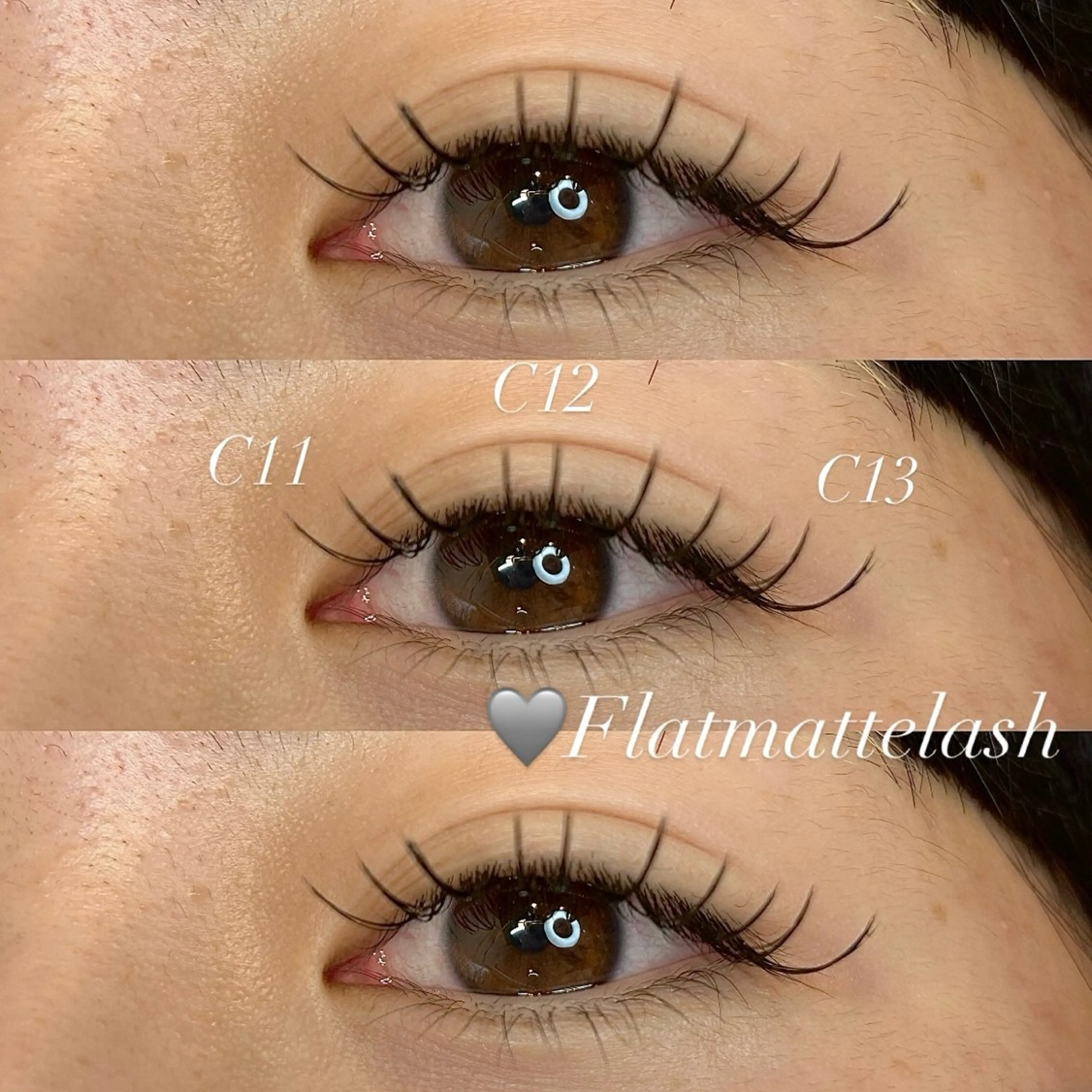 マツエク・マツパ フラットラッシュ セクシー マツエク Jouir miyuuのマツエク・マツパデザイン