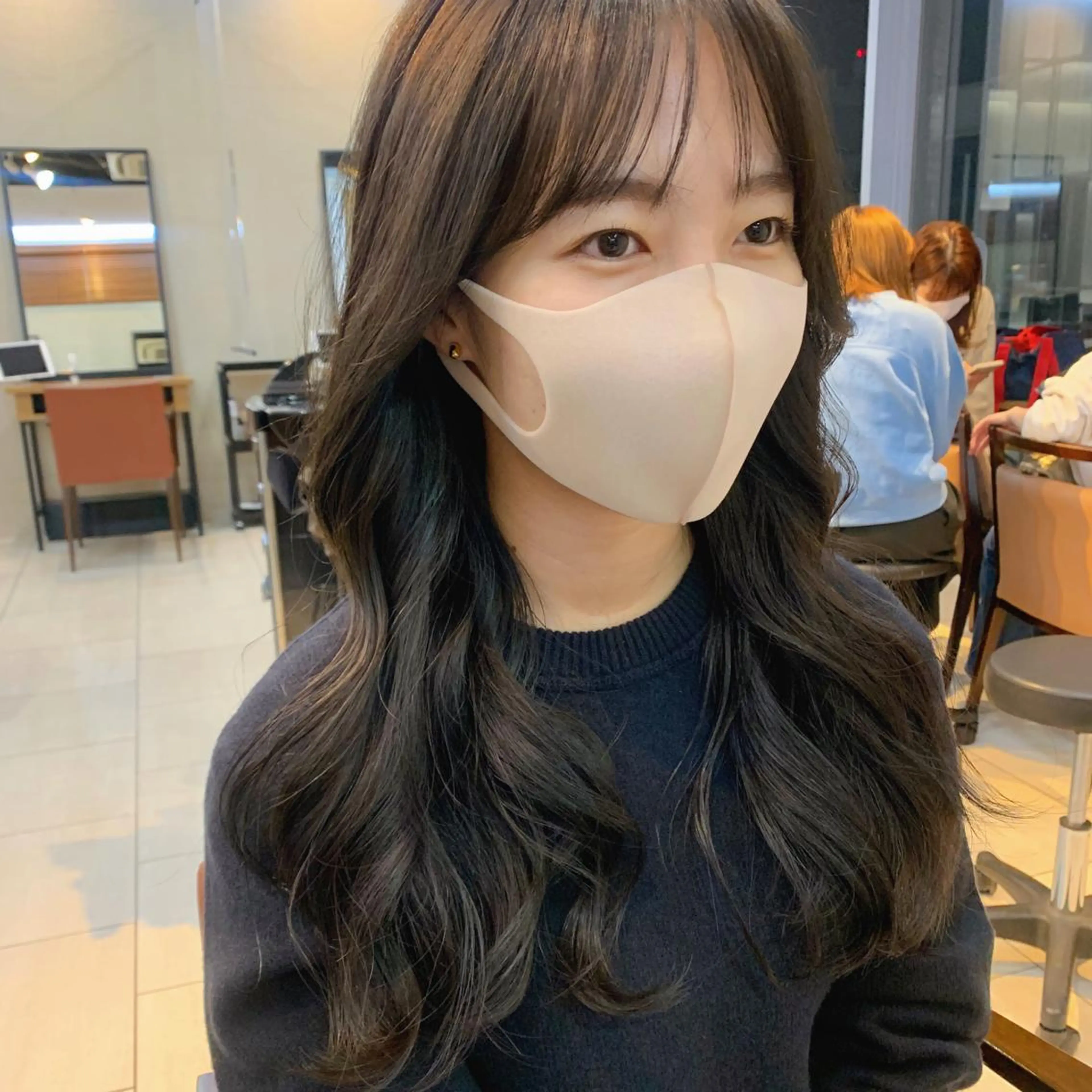 ミディアム カラー カット トリートメント 🌱小顔ヘア/ボブ ミディアム/双葉🌱のヘアスタイル