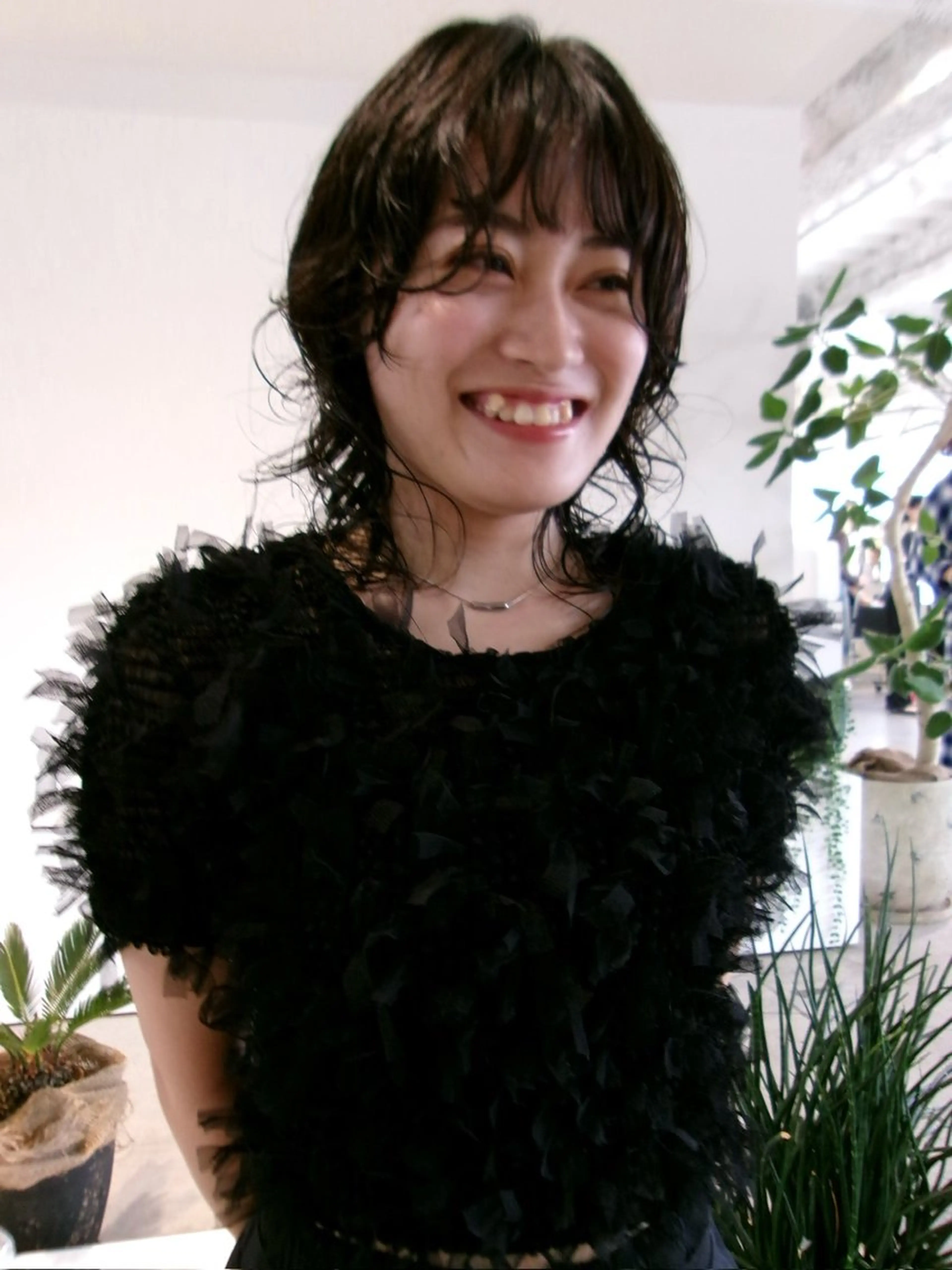 ミディアム パーマ ANY/ Nanaのヘアスタイル