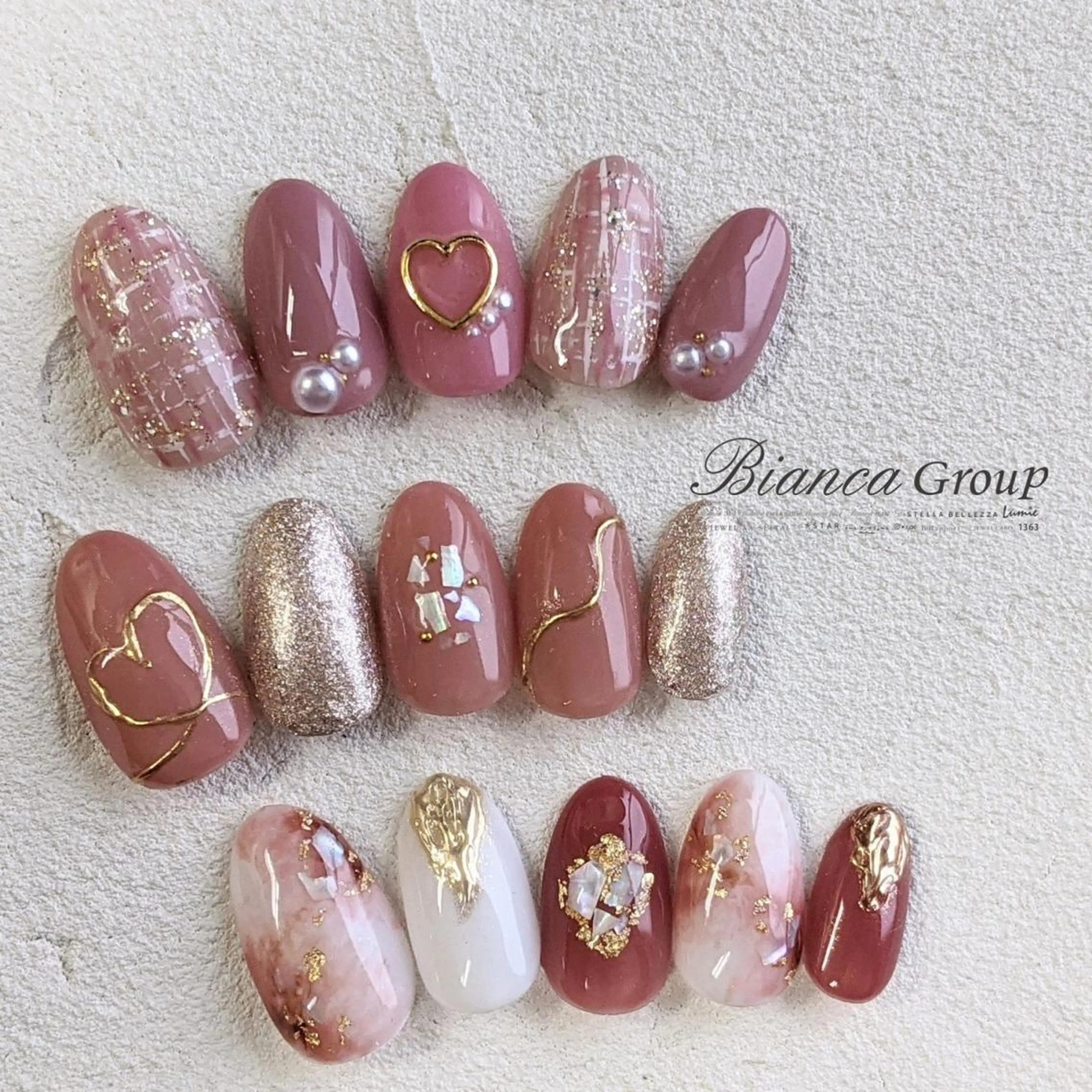 ネイル BIANCA Ouchidaのネイルデザイン