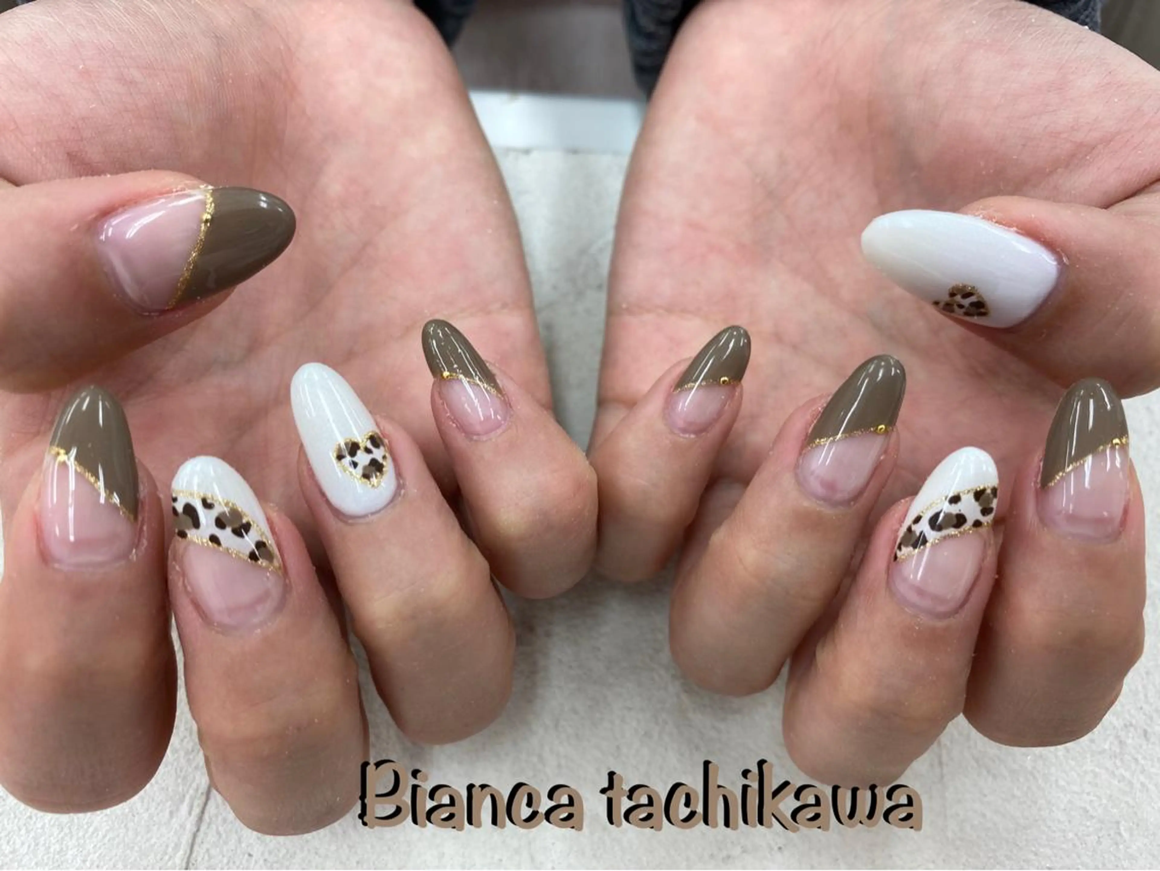 ネイル Bianca 立川店 小川のネイルデザイン