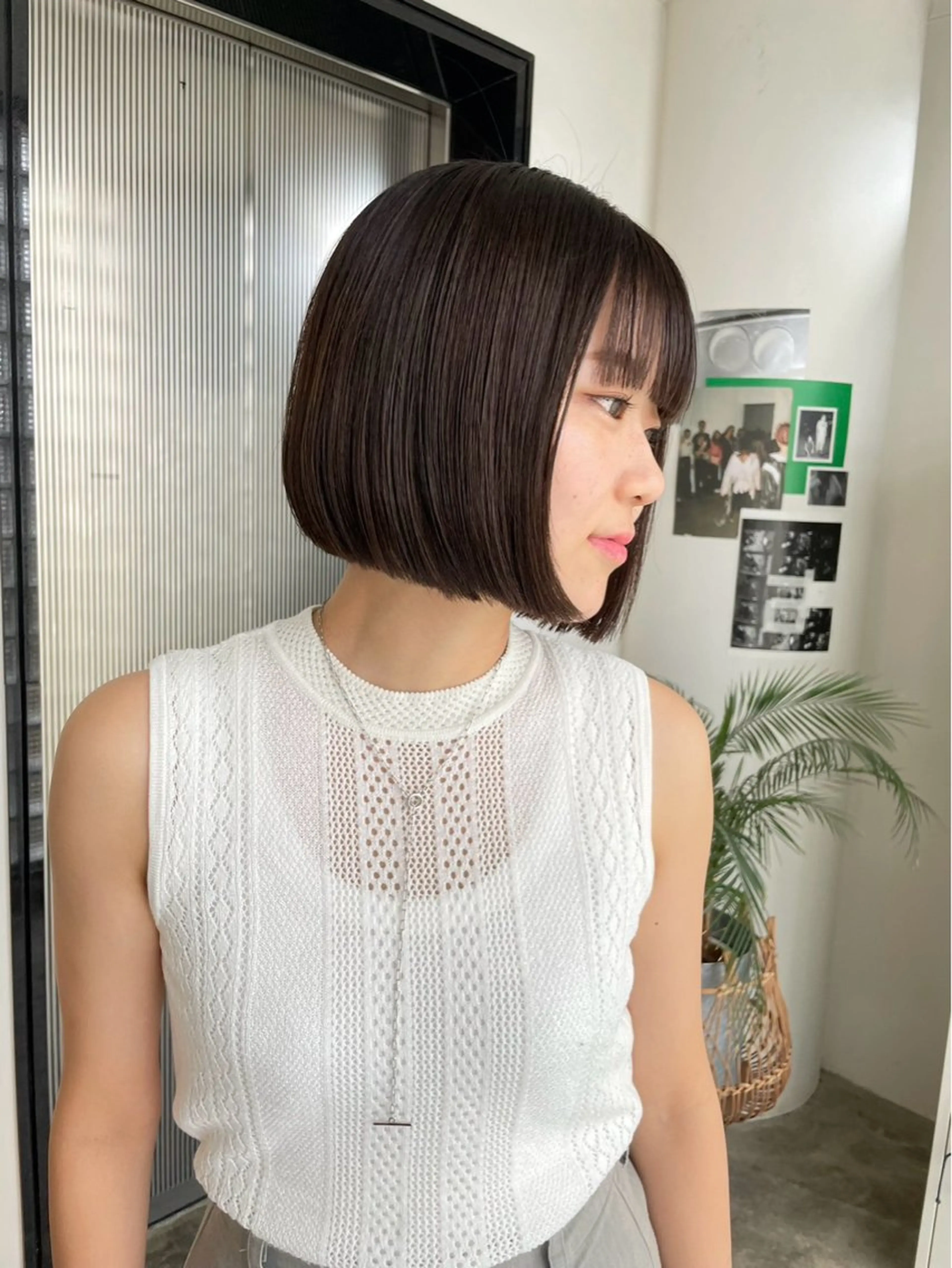 ショート ボブ H 梅田所属・藤本 泰 /ボブ カットモデル様募集中のヘアスタイル