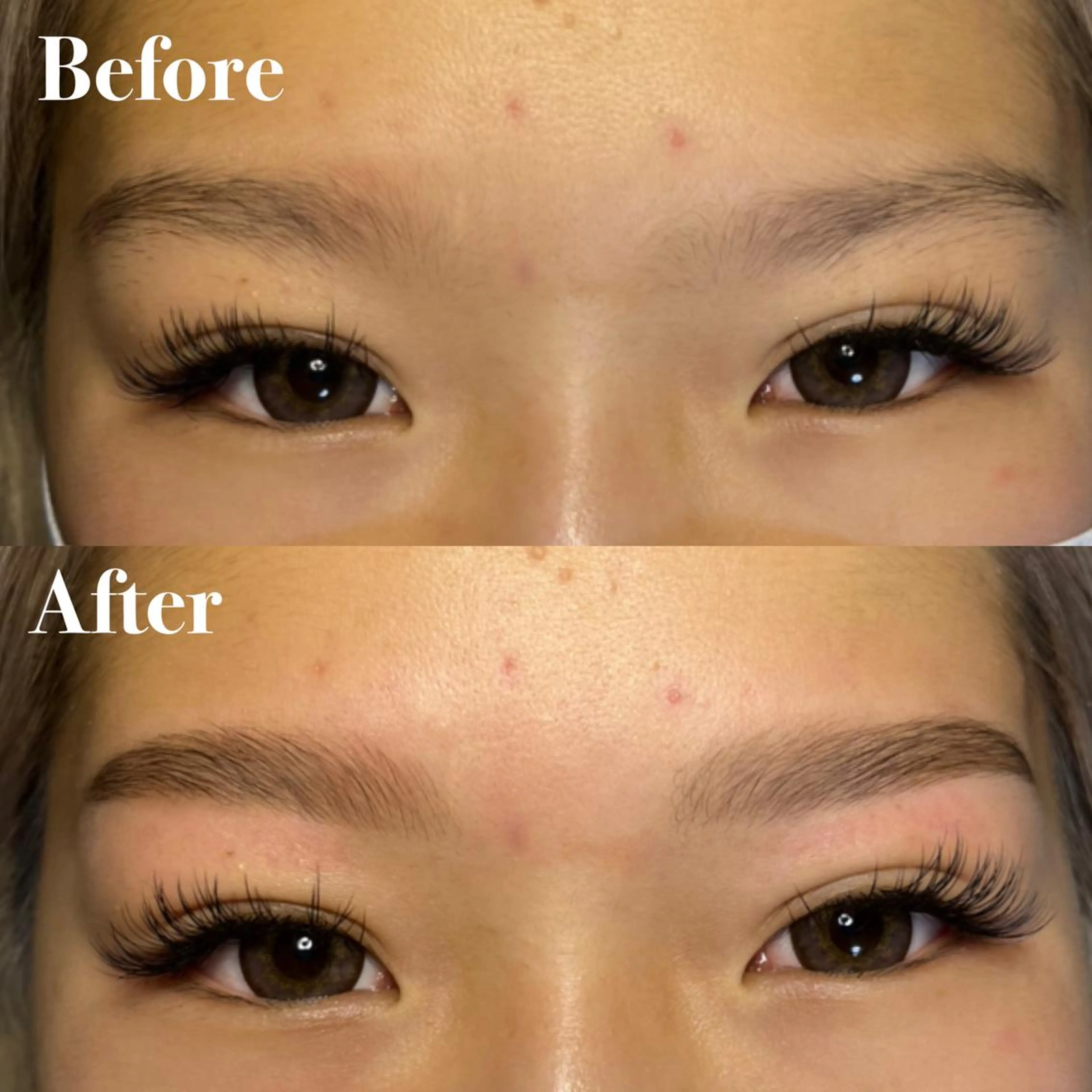 アイブロウ ハリウッドブロウリフト 眉毛と韓国肌質改善 サロン　和泉府中のエステ・リラクイメージ