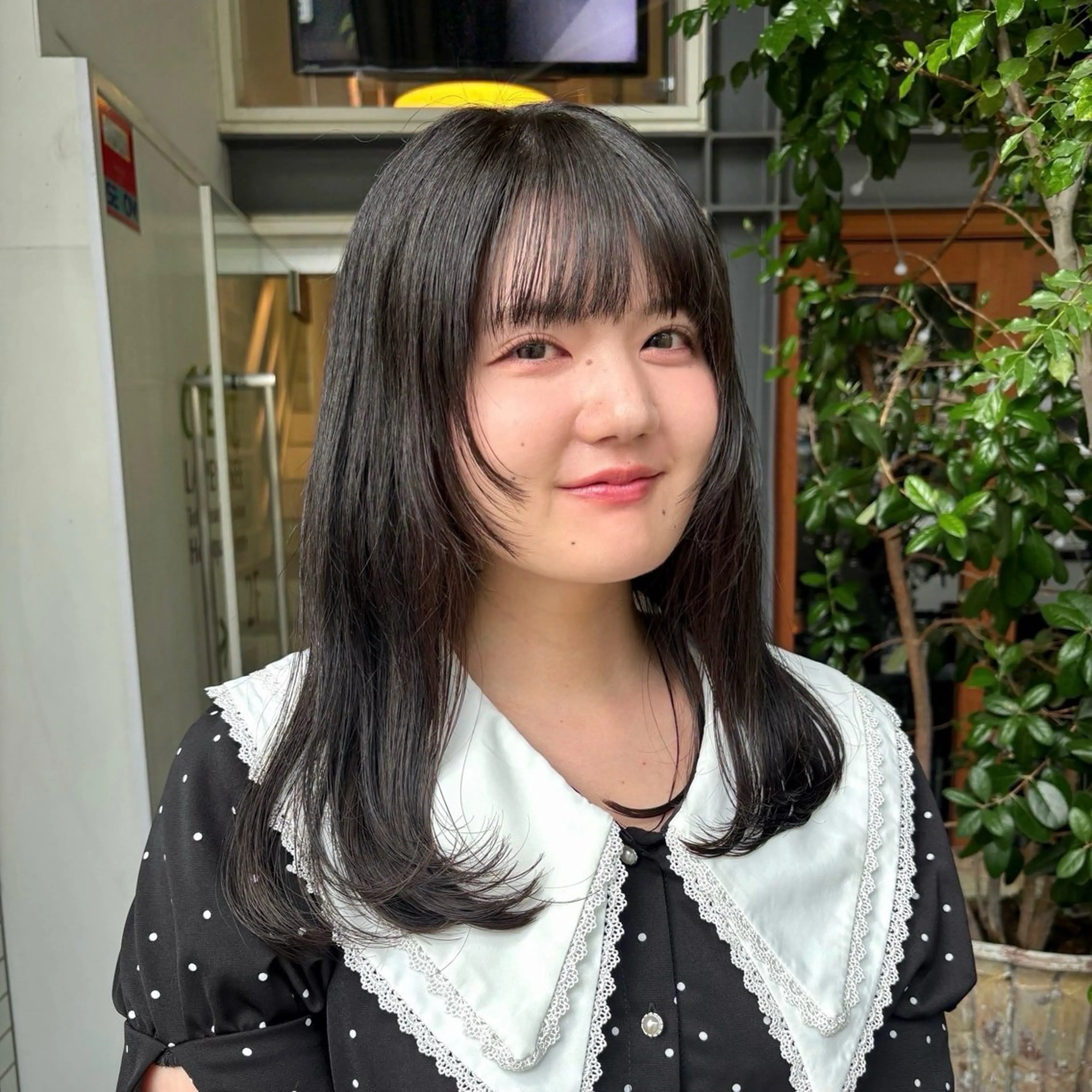 セミロング 顔周りカット 似合わせカット カット レイヤーカット /ボブ/azusaのヘアスタイル