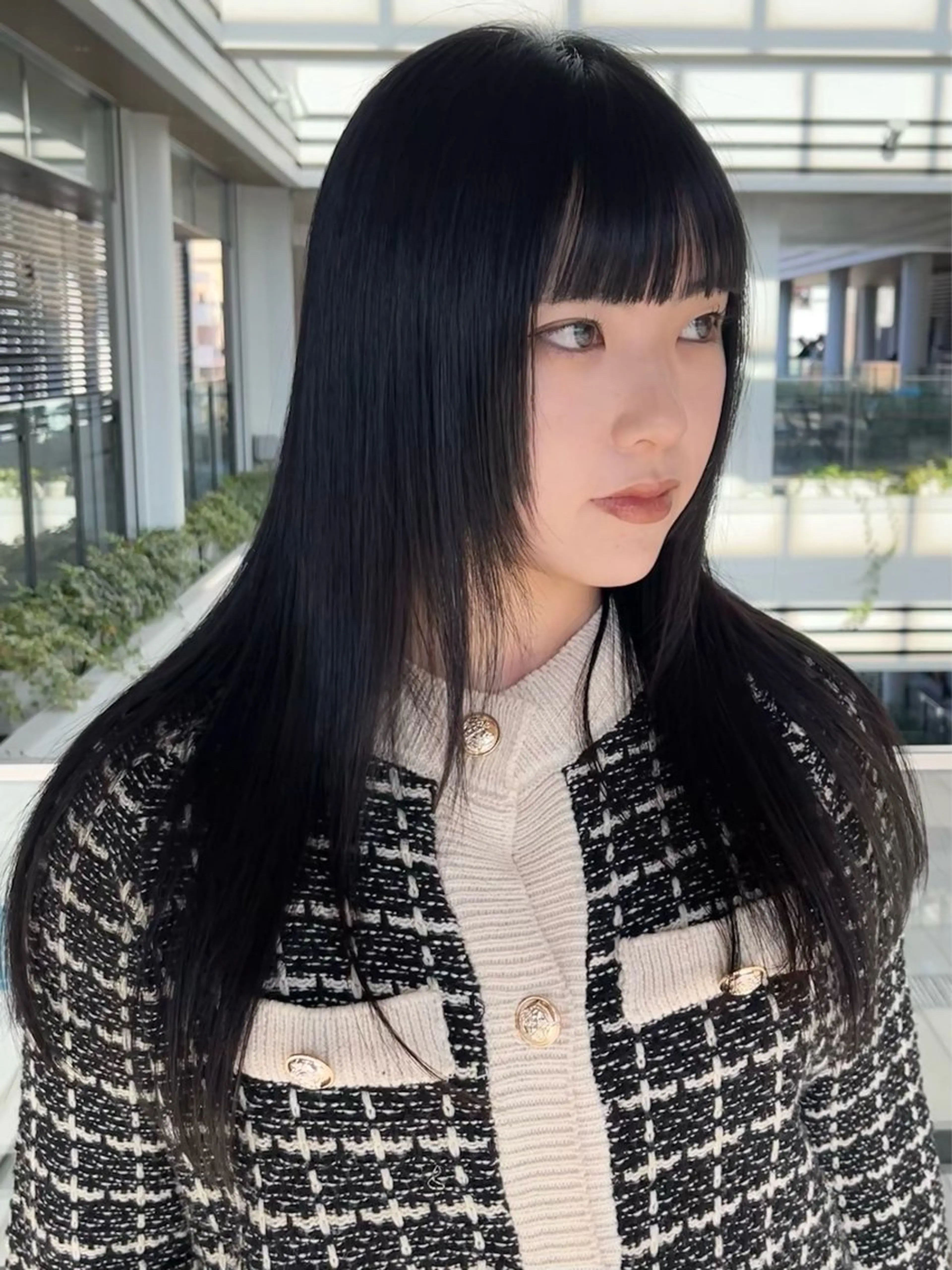 セミロング 園田 渉 ◤SHIKIO◢のヘアスタイル