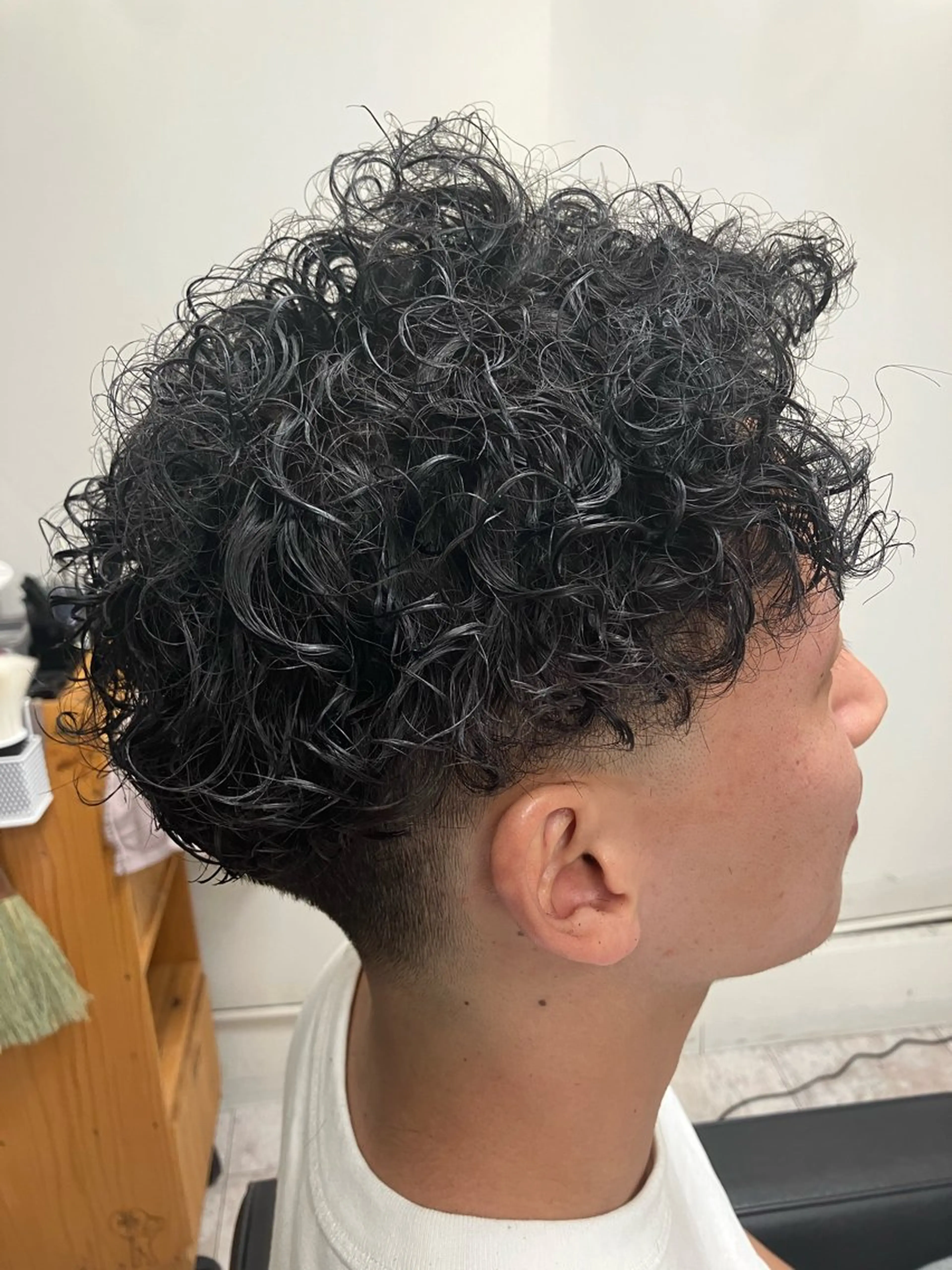 パーマ メンズ カット パーマ メンズ特化/パーマ/ フェードWATARUのヘアスタイル