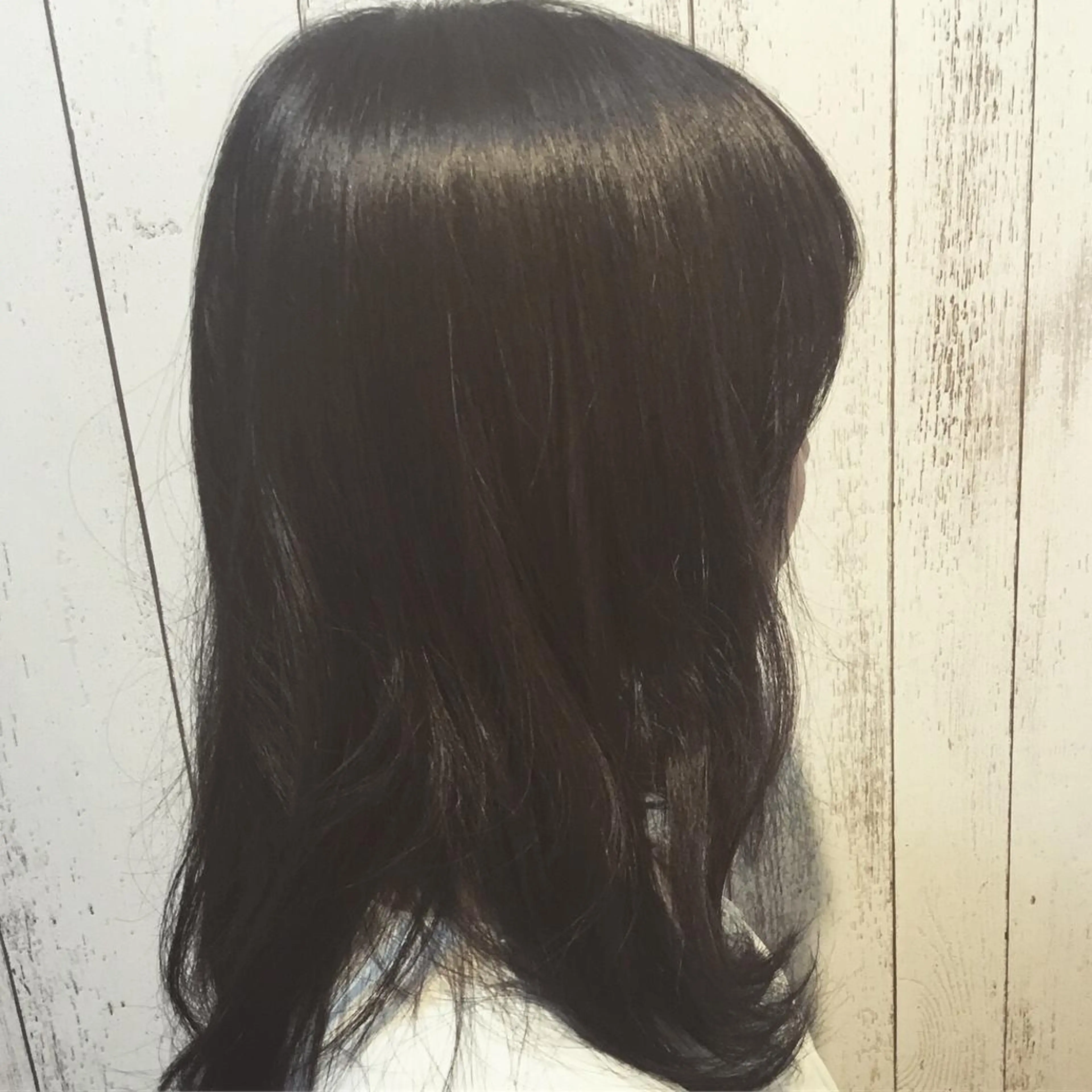 ミディアム カラー パーマ 金崎 新吾のヘアスタイル