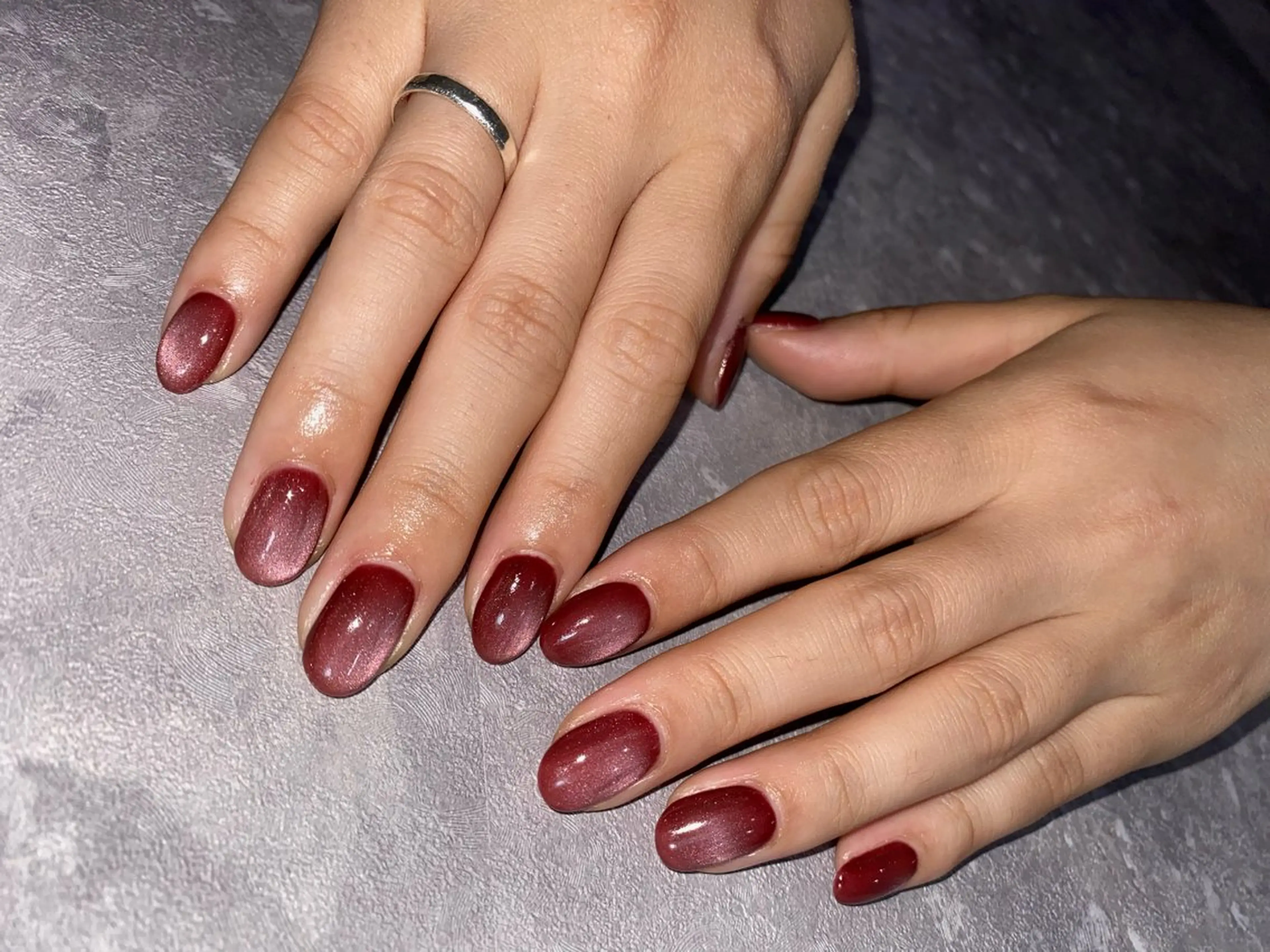 平日【ハンド】フラッシュorマグネットorミラーネイル(オフなし)¥7,500→¥6,500の写真