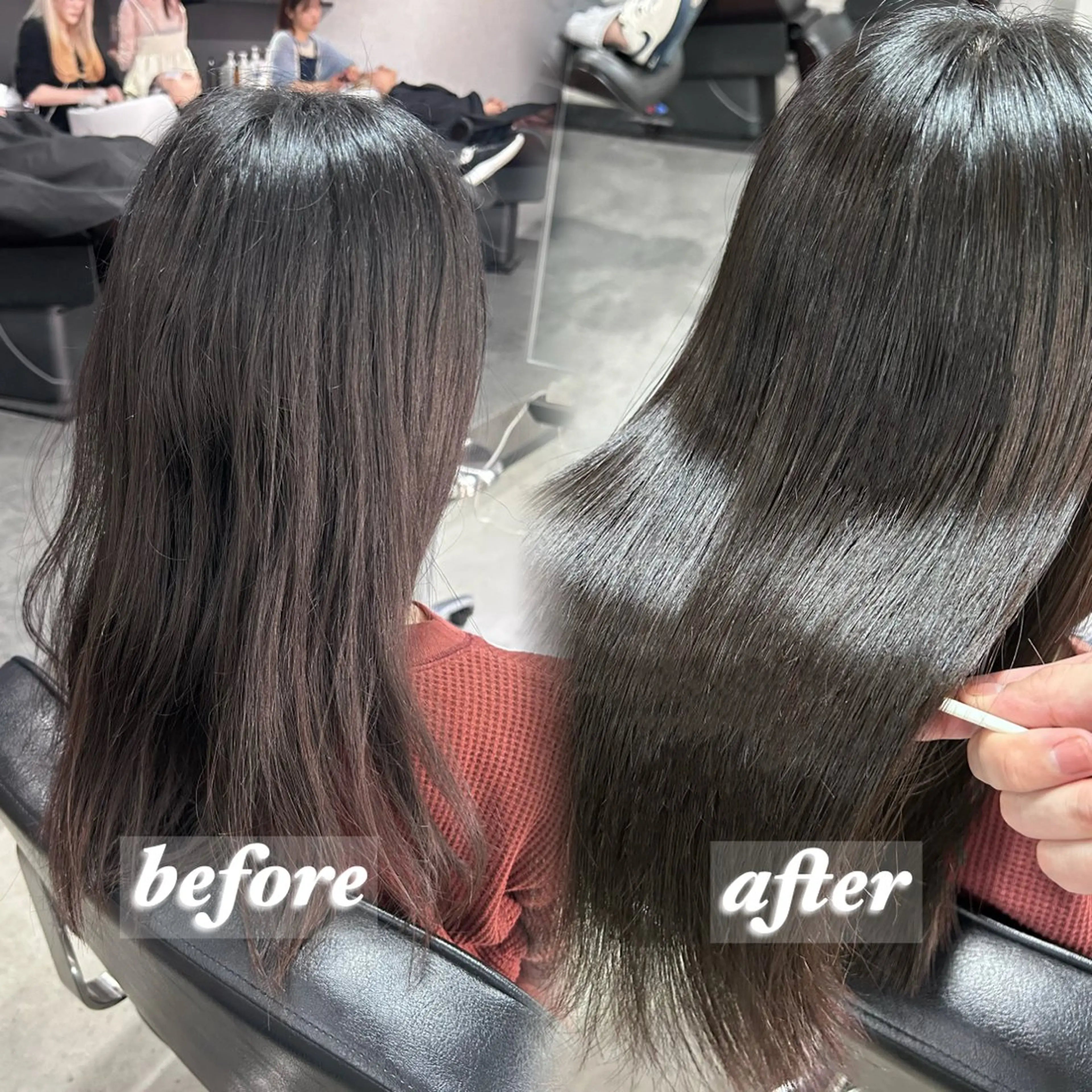 ロング 髪質改善大阪/ 酸性縮毛矯正/ゆうとのヘアスタイル