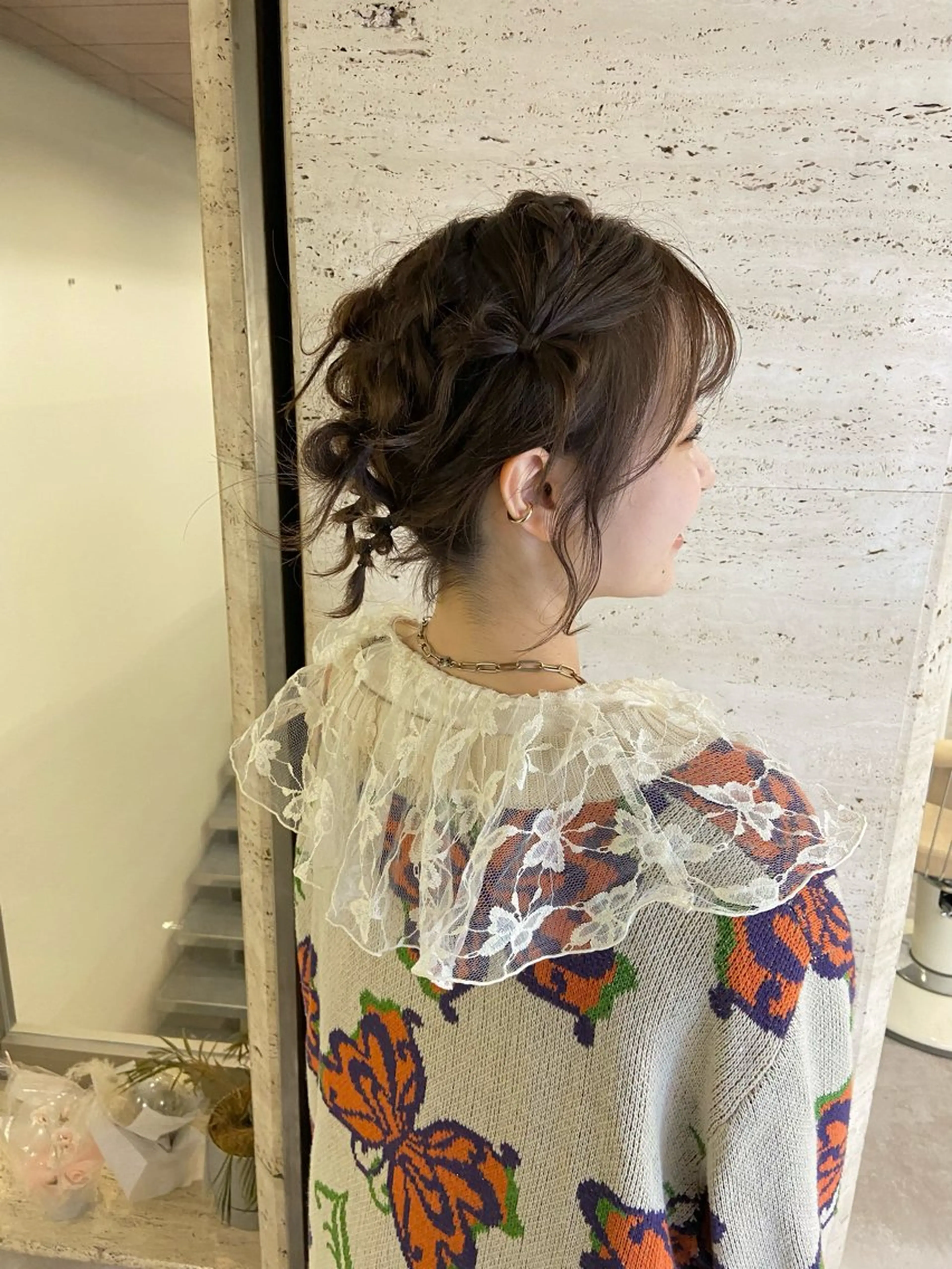 ヘアアレンジ ボブ 🍓 あいか🍓のヘアスタイル