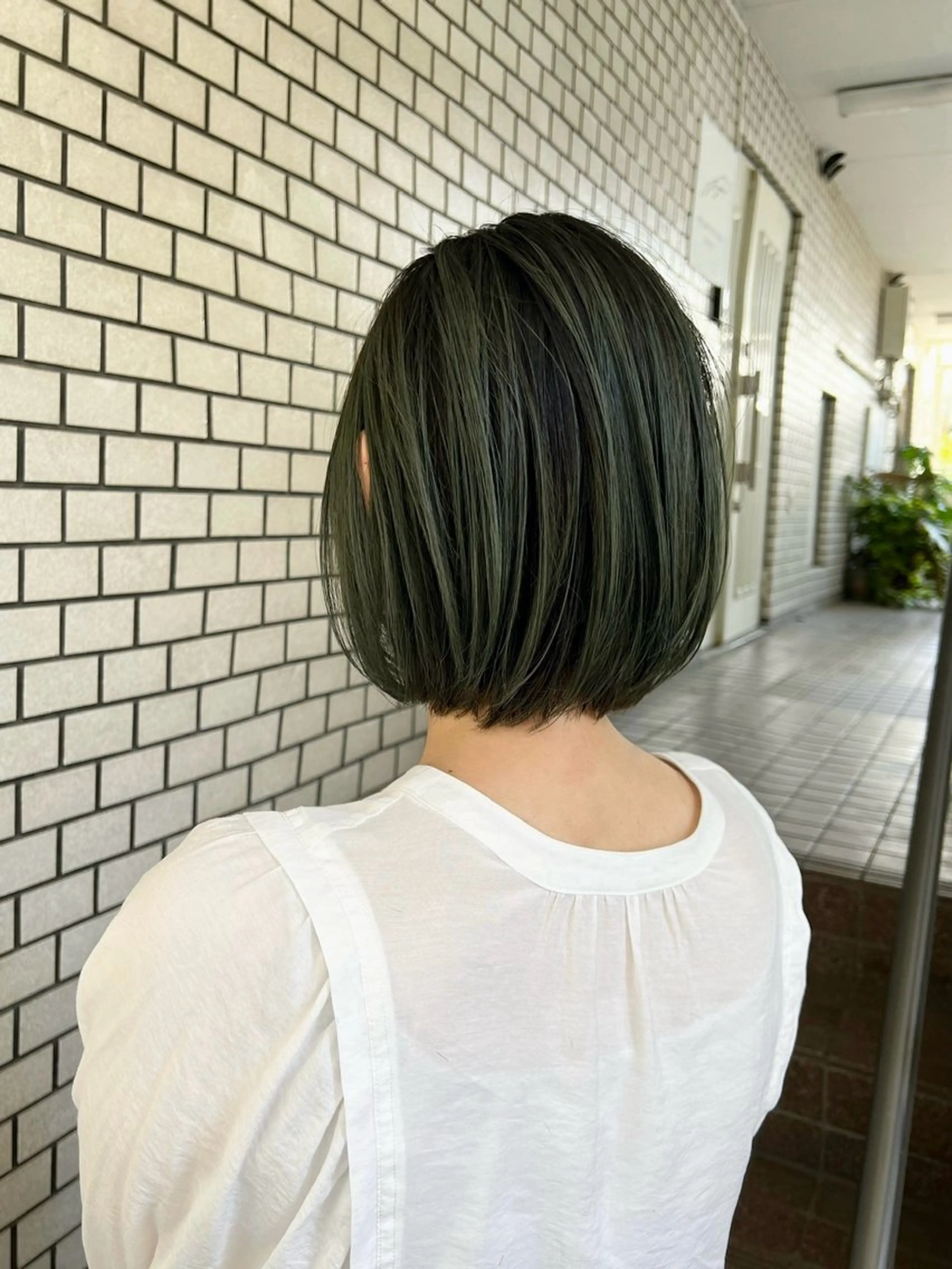 ショート カラー ブリーチ カット ヘアカラー トリートメント takada kohのヘアスタイル