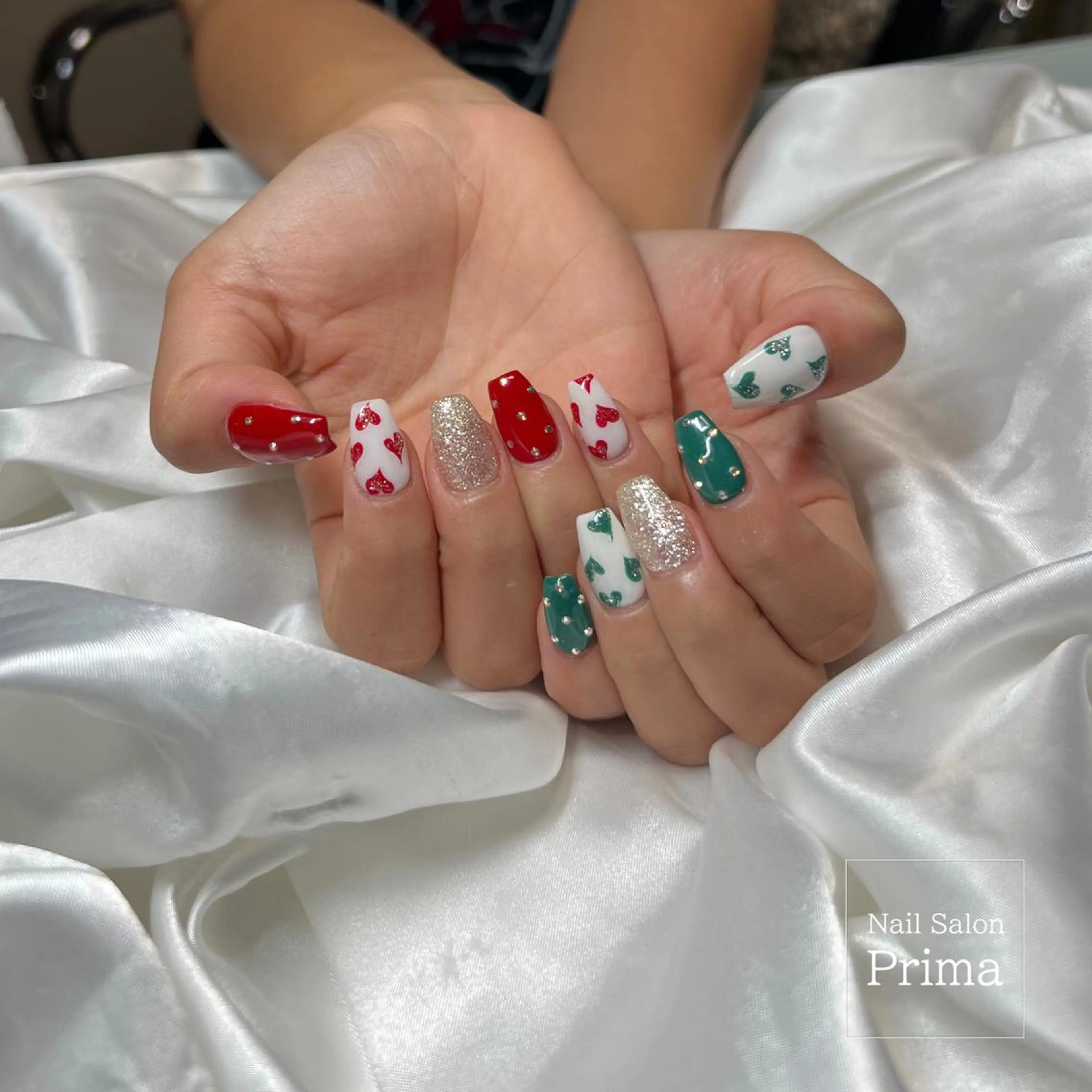 ミディアム ネイル SalonPrima Nail & Eyeのマツエク・マツパデザイン