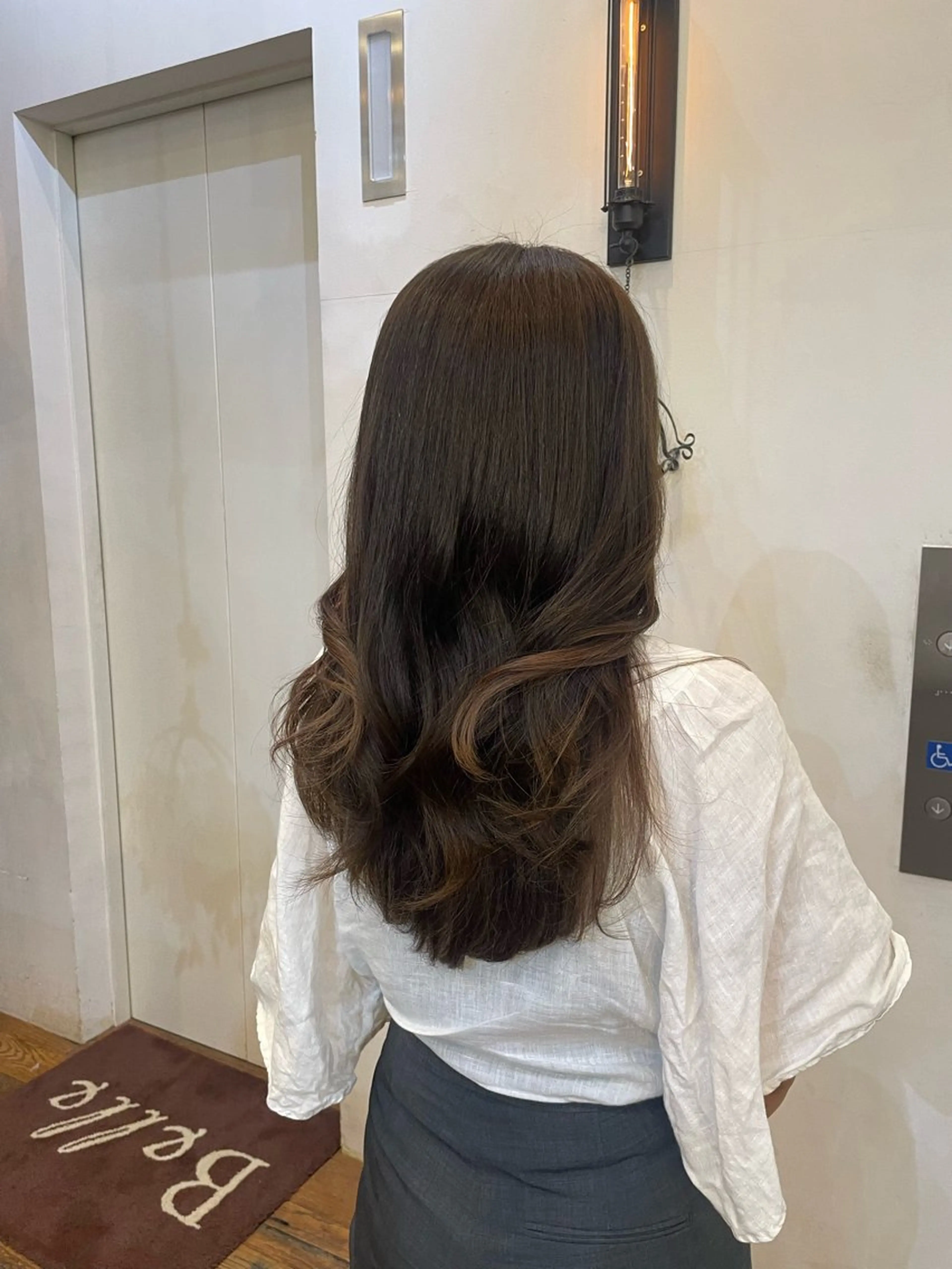 ロング 似合わせカット‪// 鶴我万唯華のヘアスタイル