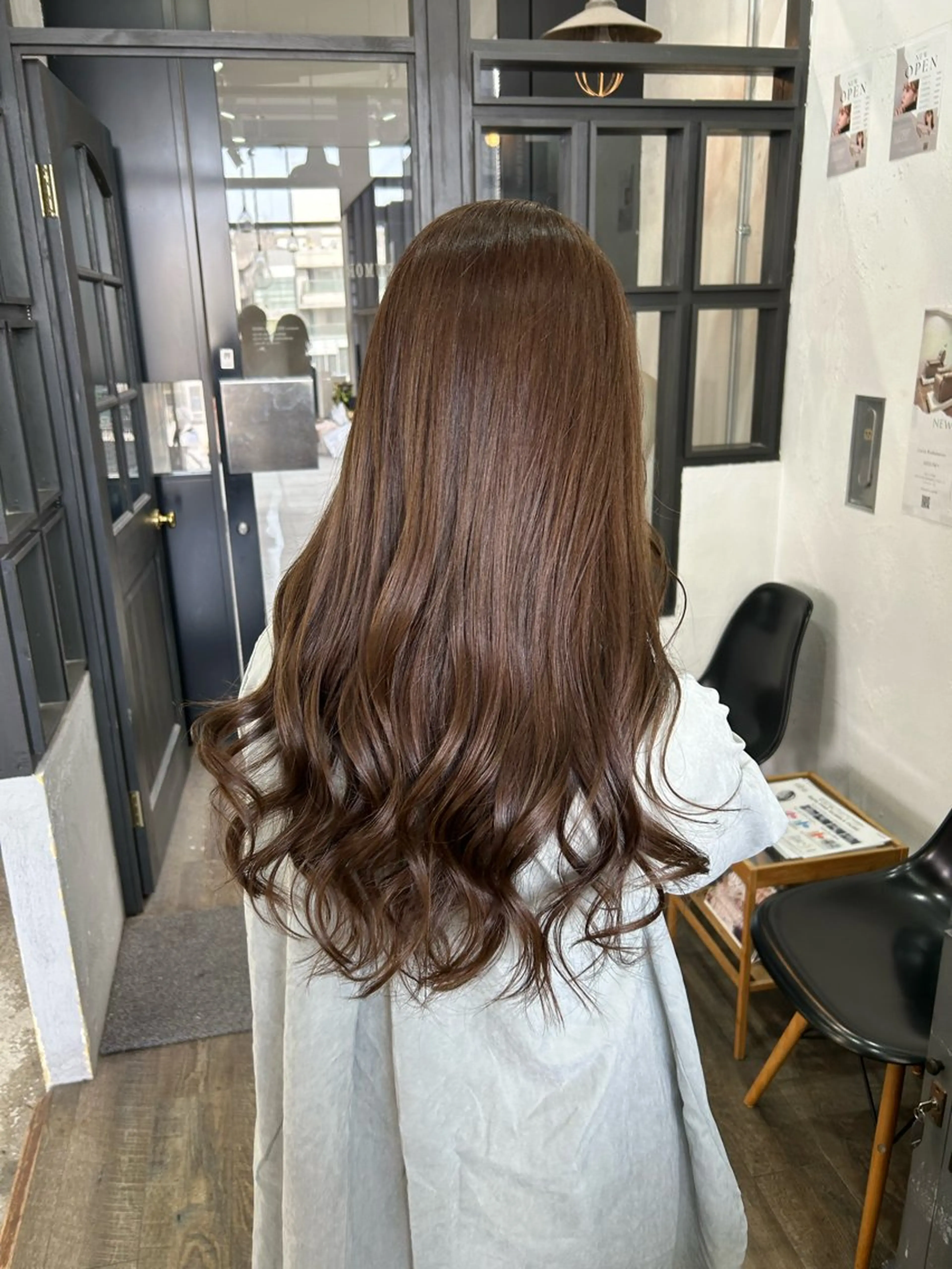 ロング チョコレートブラウン SITY. 🦋mamiya🦋のヘアスタイル