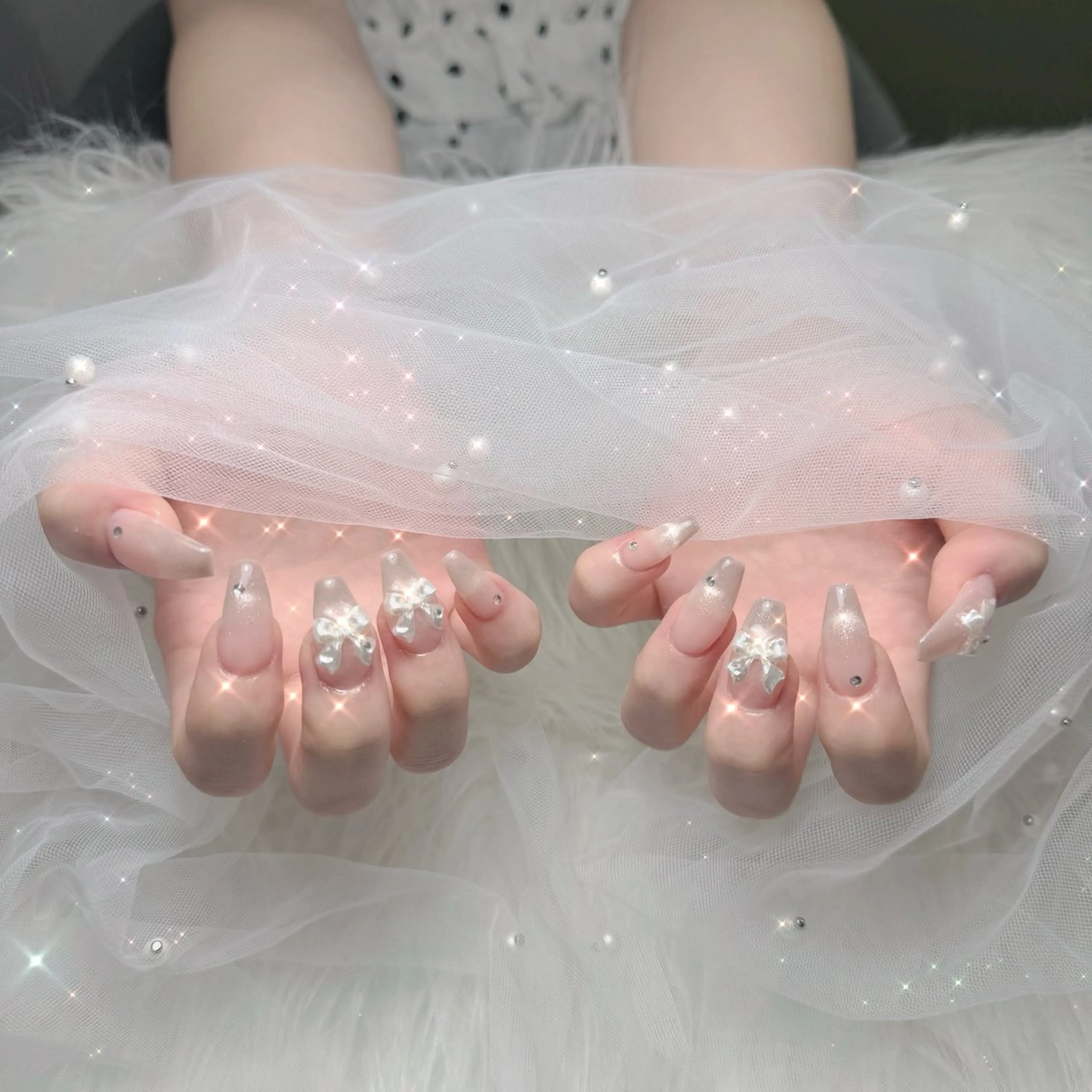 ネイル フレンチネイル Rino momo京橋のネイルデザイン